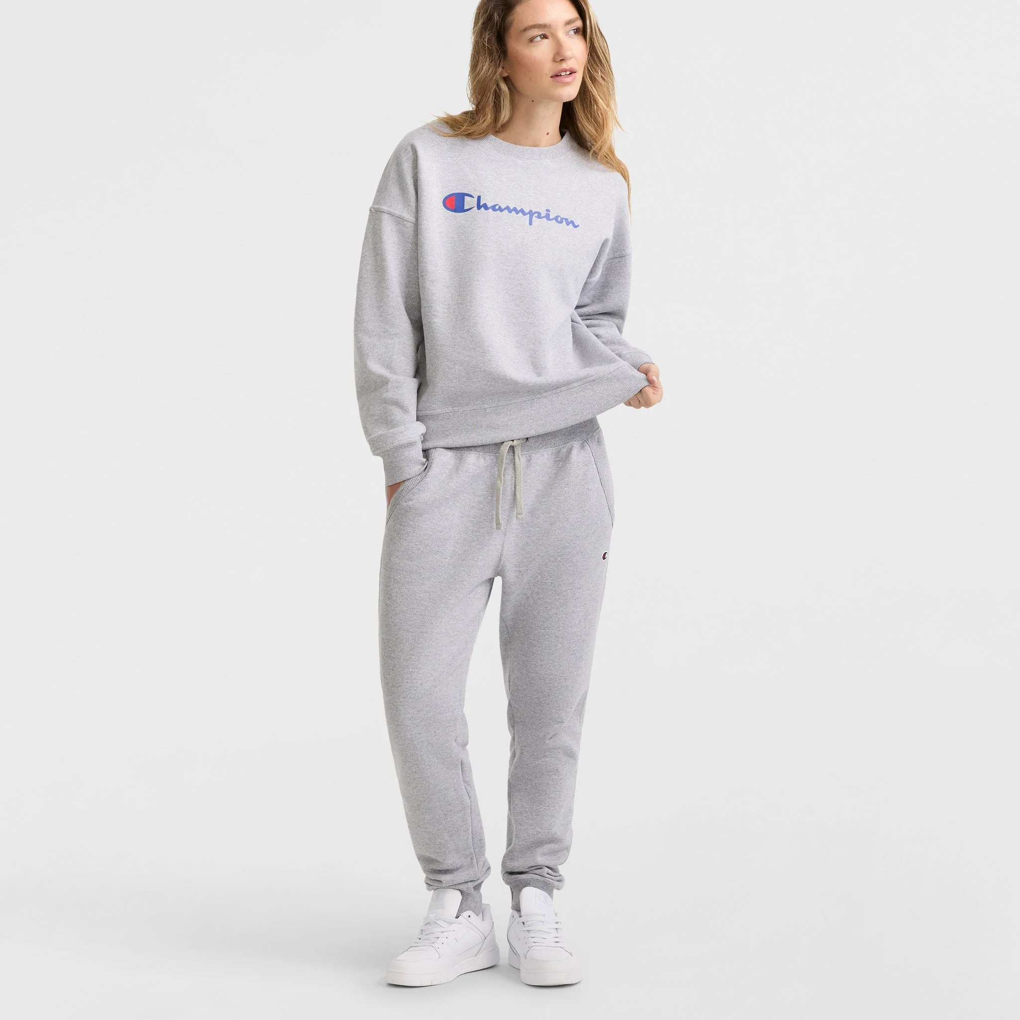 Powerblend Crewneck Sweatshirt, Script Logo
