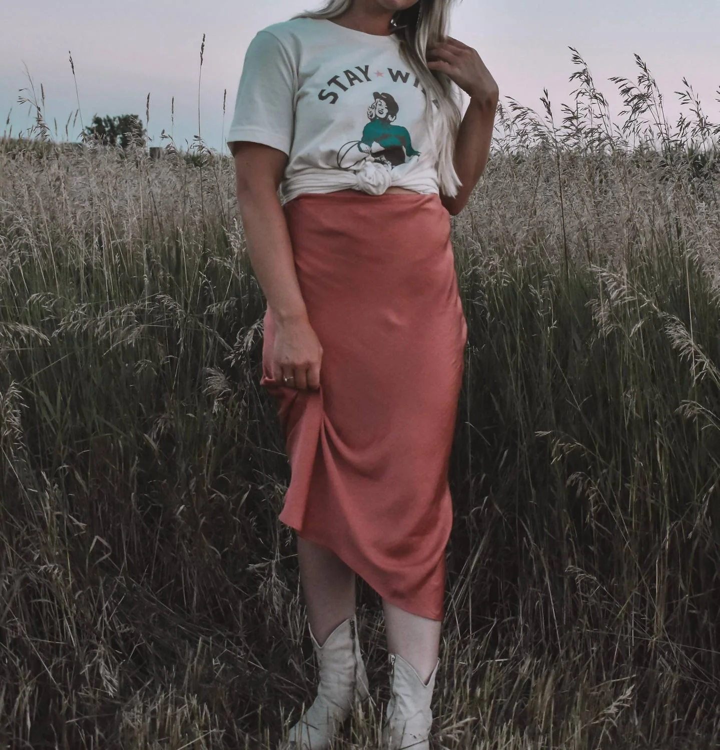 Sedalia Skirt In Rosy Pink