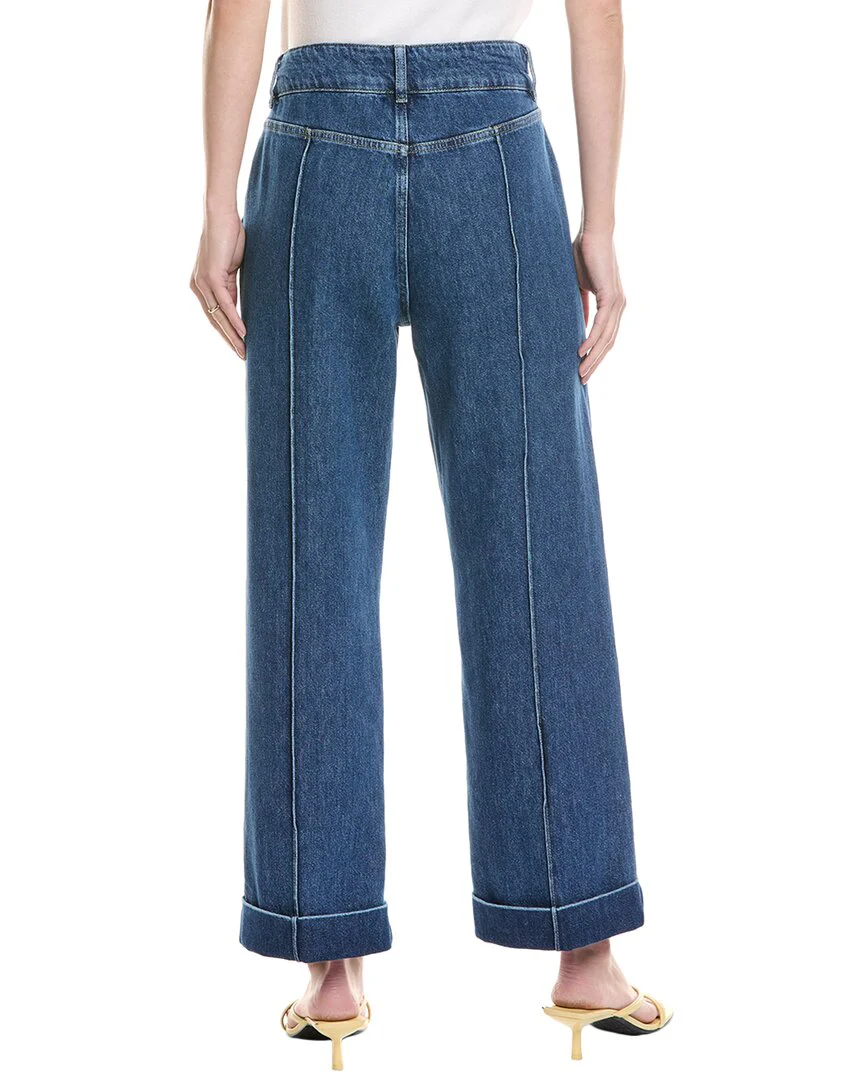 FRAME Denim 70s Cuffed Lago Di Como Straight Jean