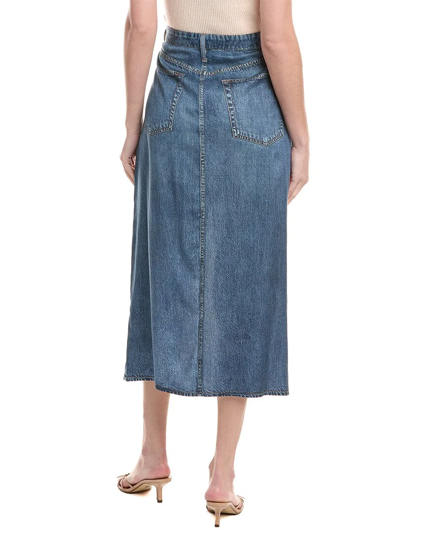 rag & bone Liquid Miramar Clara Midi Skirt