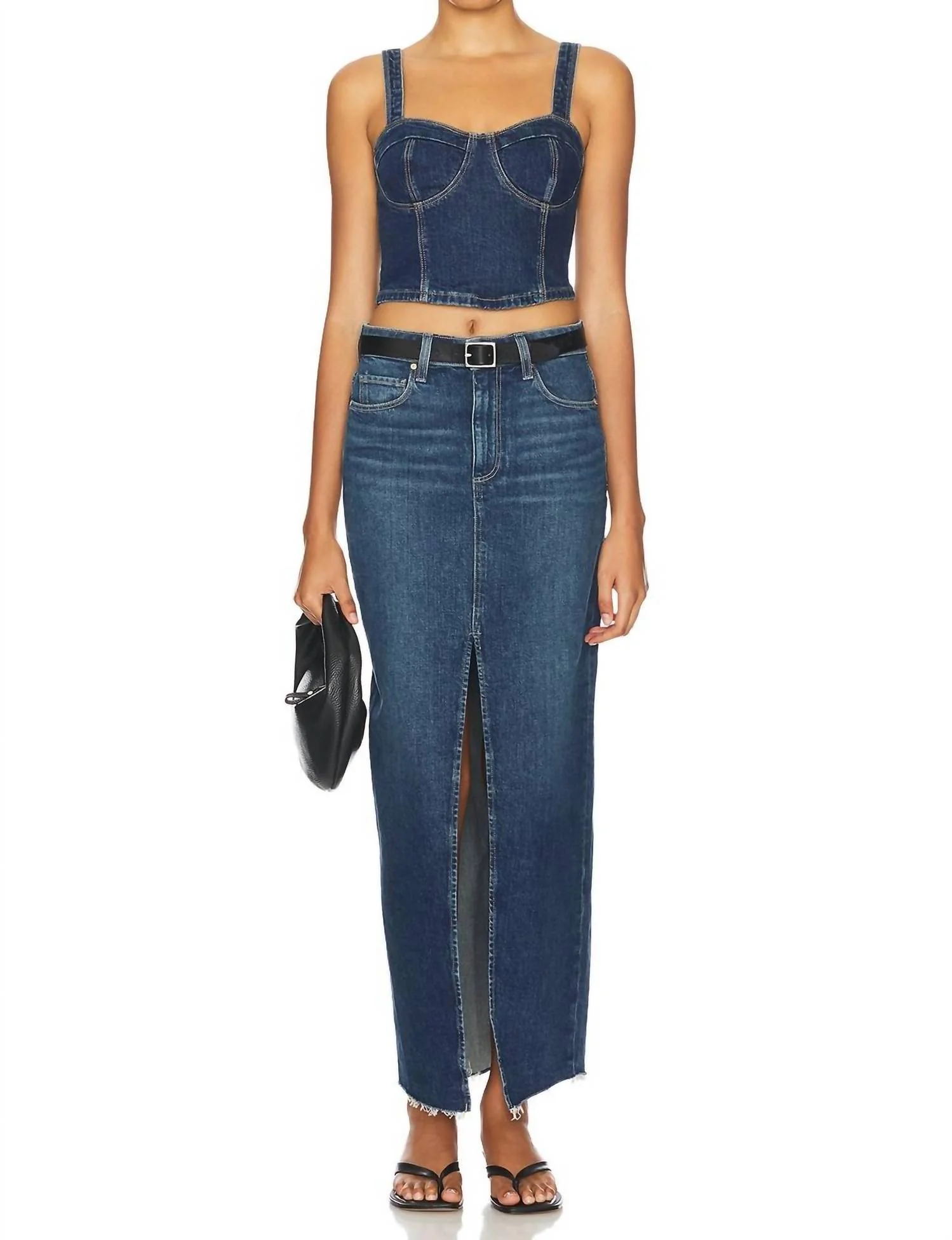 Angela Maxi Skirt In Sketchbook