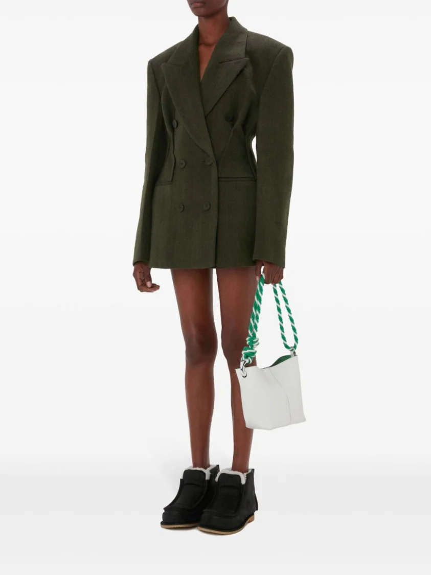 Double-Breasted Hourglass Blazer