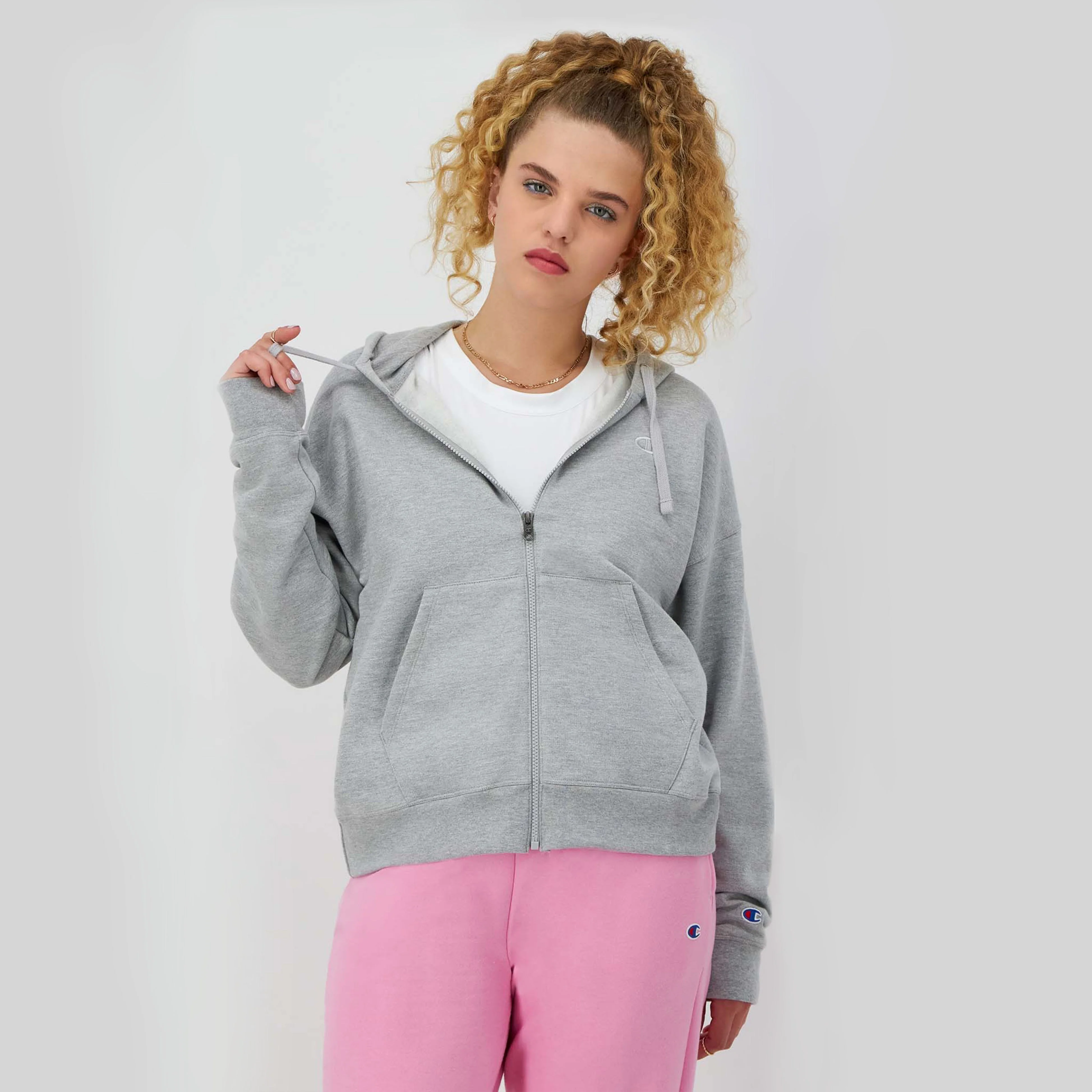 Powerblend Zip-Up Hoodie, C Logo