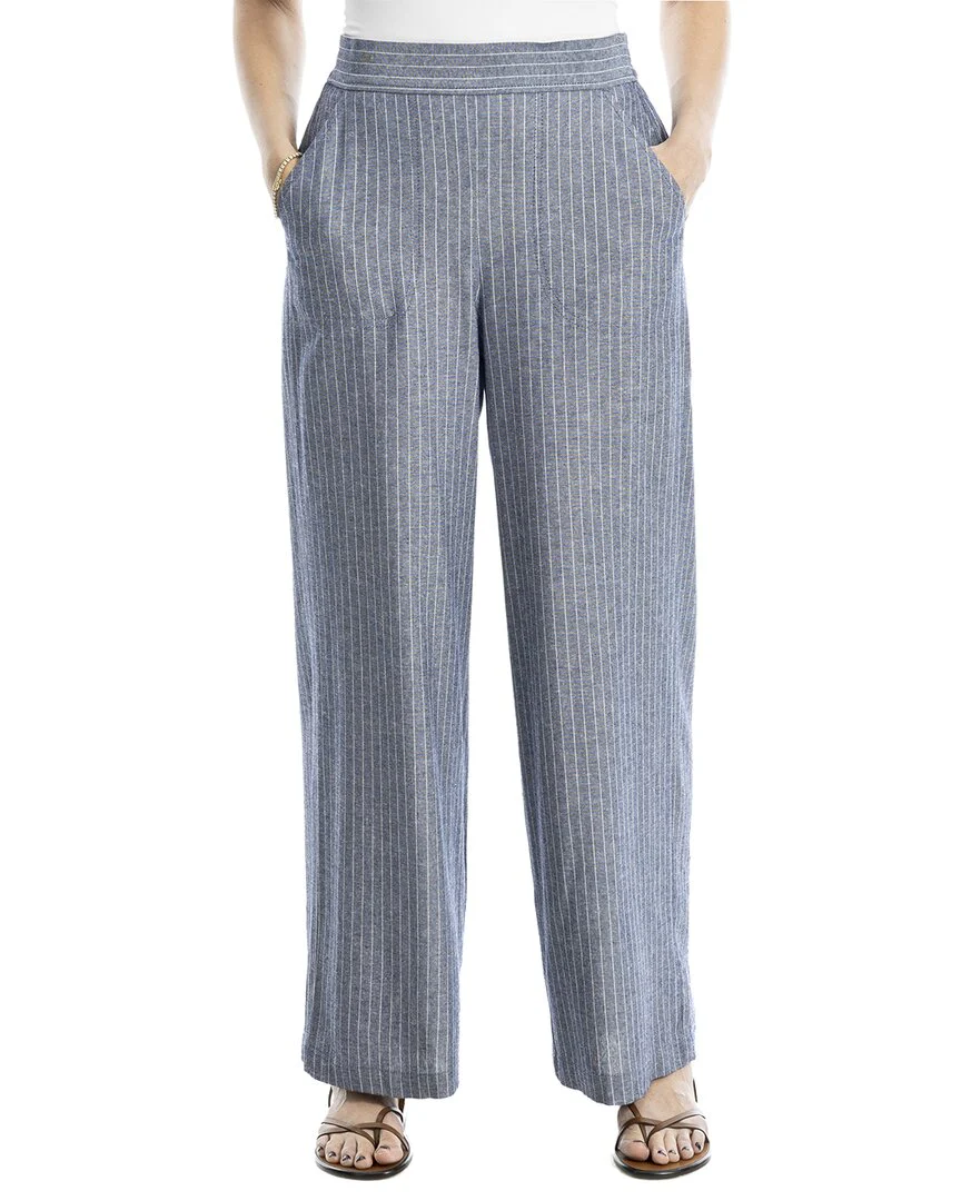 Max Studio Striped Wide Leg Pant