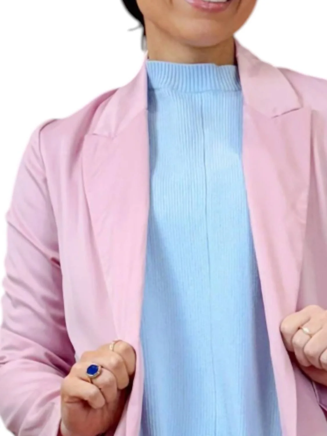 Blazer Jacket In Pink