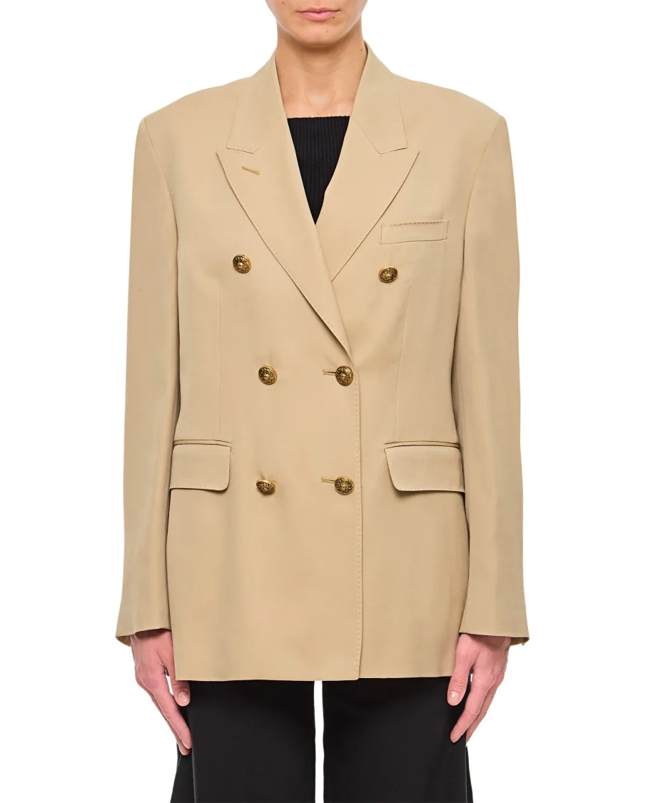 Golden W's Double Breasted Blazer
