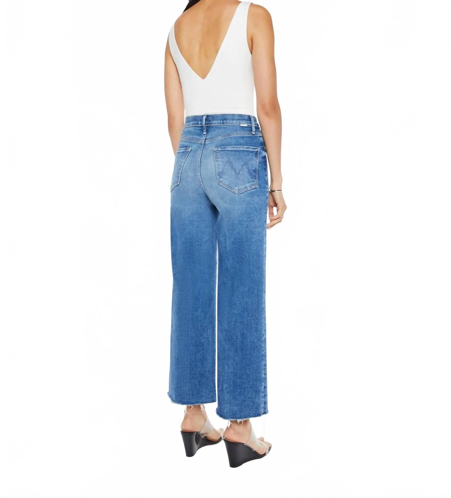 Maven Ankle Fray Jeans In Bitchin