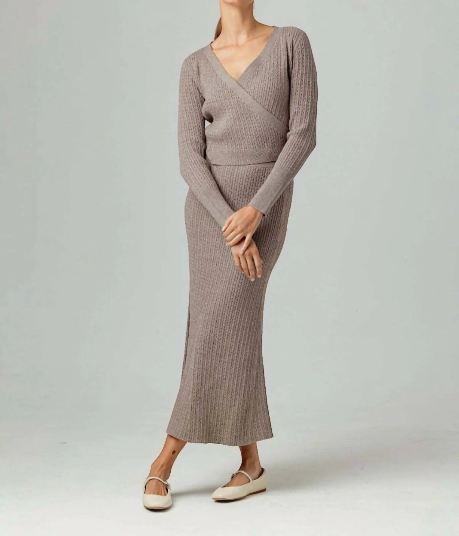 Rosalind Skirt In Chestnut