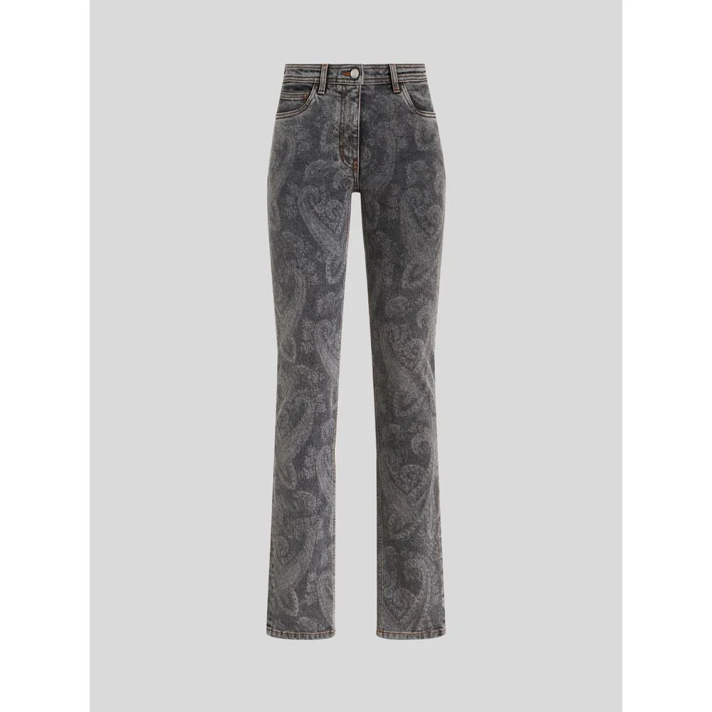 SKINNY JEANS WITH PAISLEY