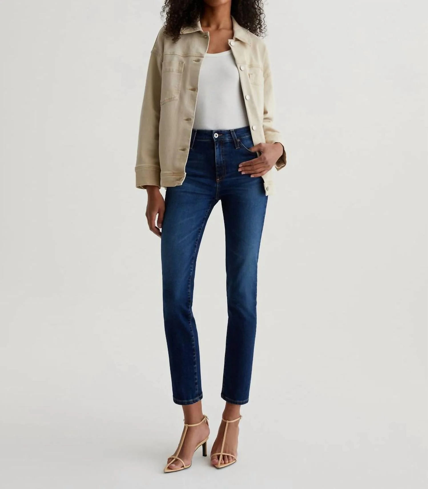 Mari Crop Jean In Catalogue