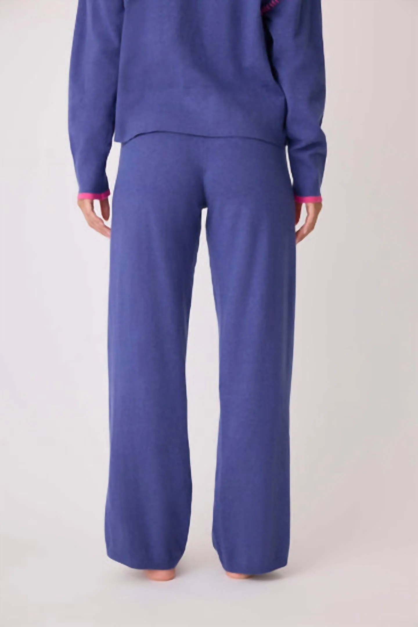 Sweater Weather Lounge Pant In Dark Periwinkle