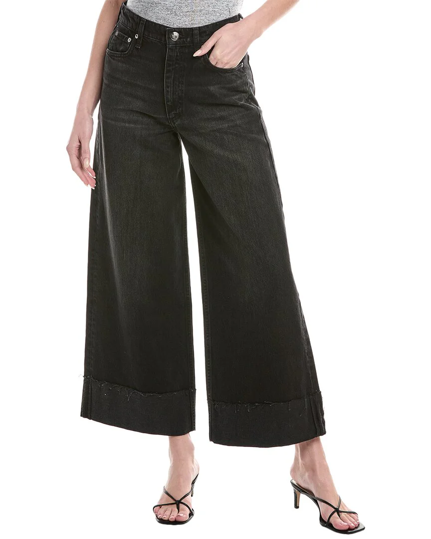 rag & bone Sophie High-Rise Ankle Blair Wide-Leg Jean