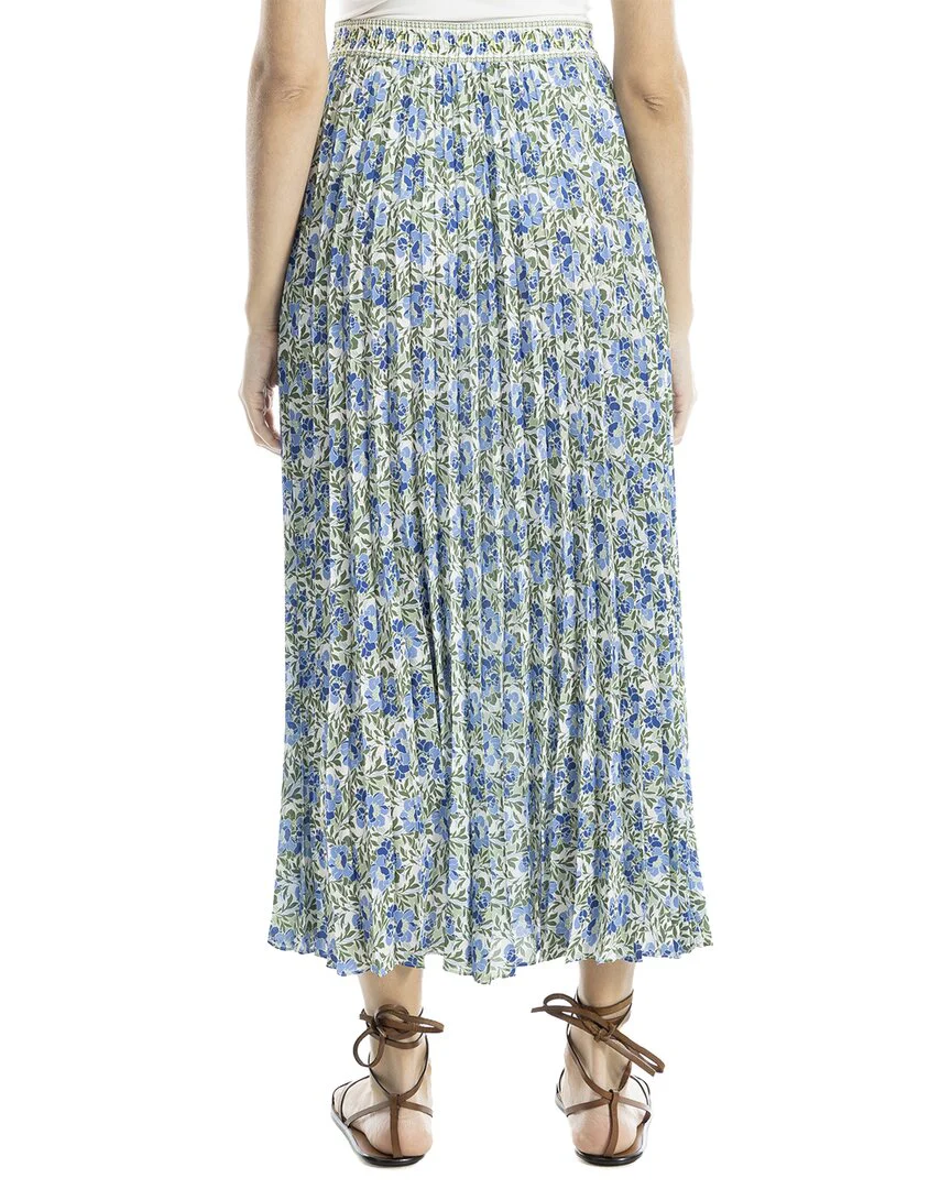 Max Studio Pleated Maxi Skirt