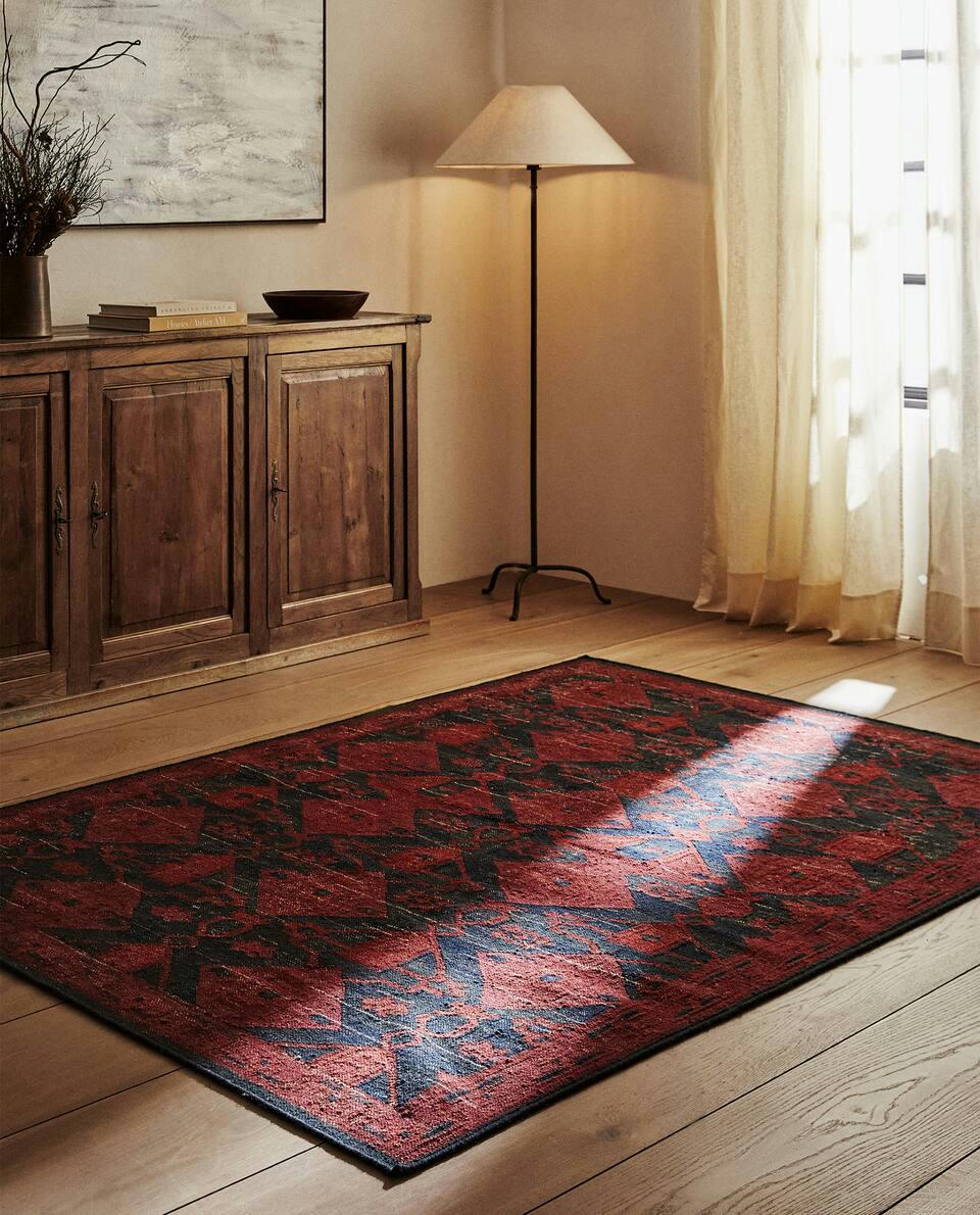 GEOMETRIC WOOL RUG