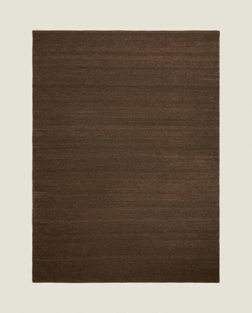 WOOL AND COTTON RUG
