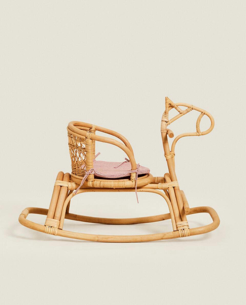 CHILDRENS CHRISTMAS ROCKING HORSE TOY