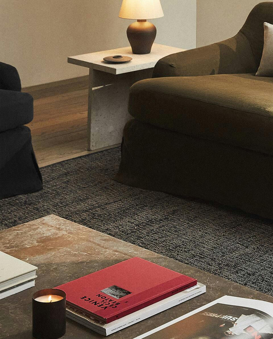 DARK JUTE RUG