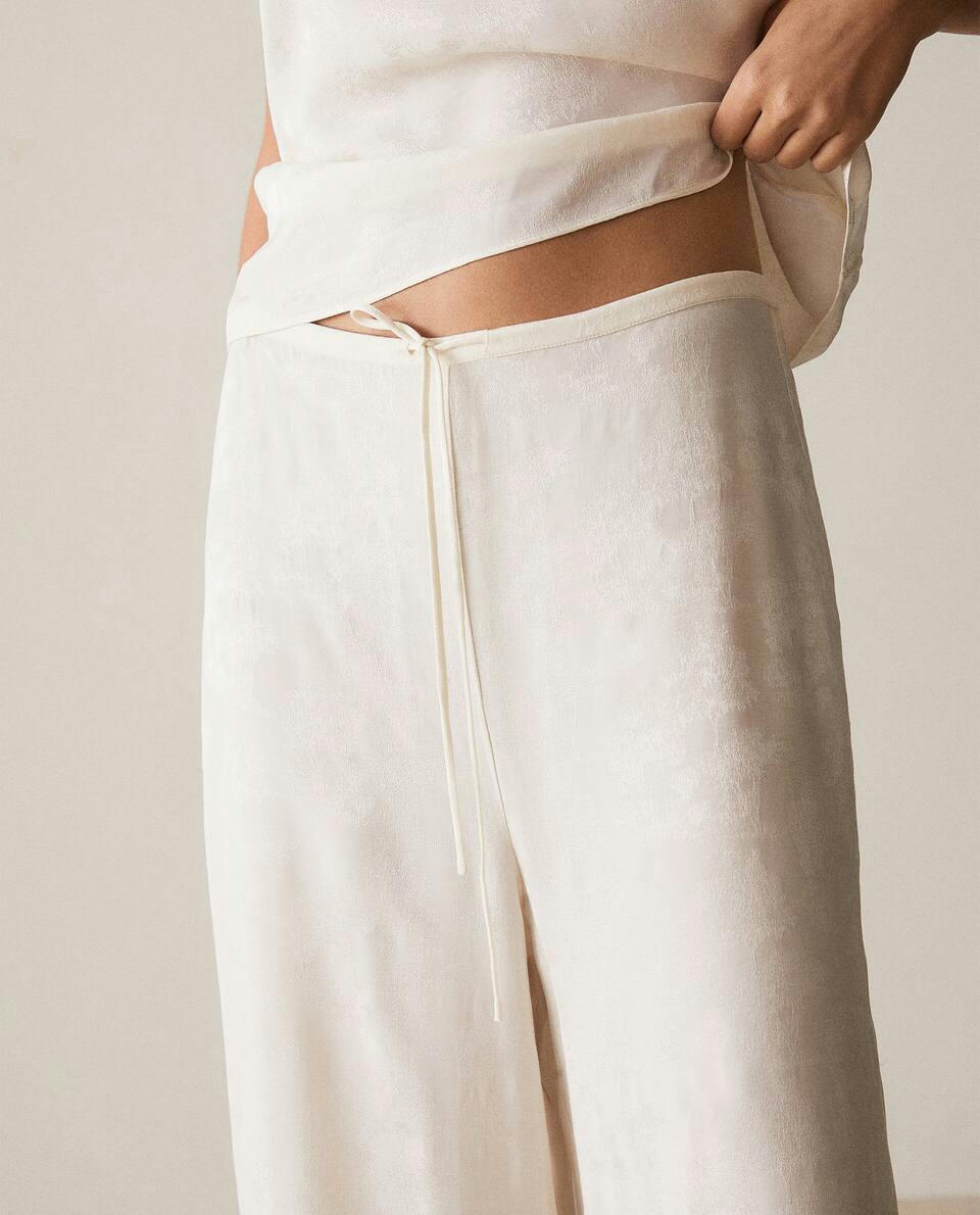 JACQUARD TROUSERS