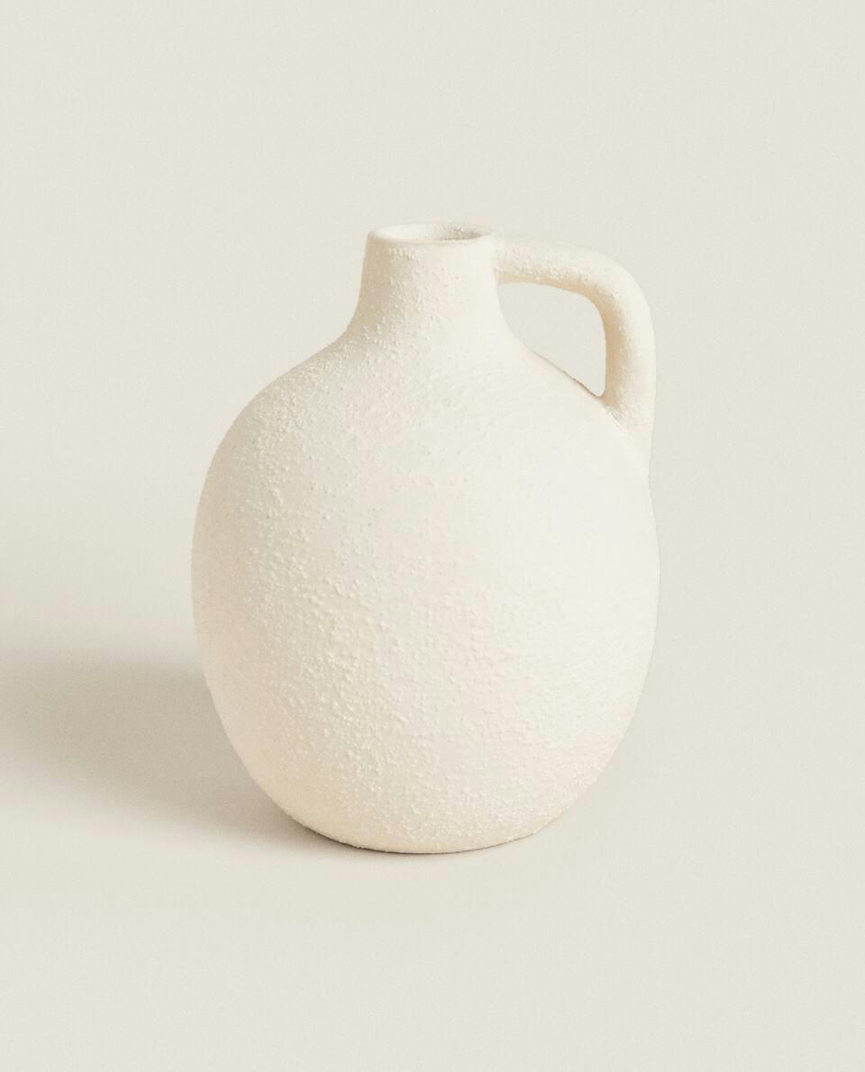 ROUGH EARTHENWARE VASE