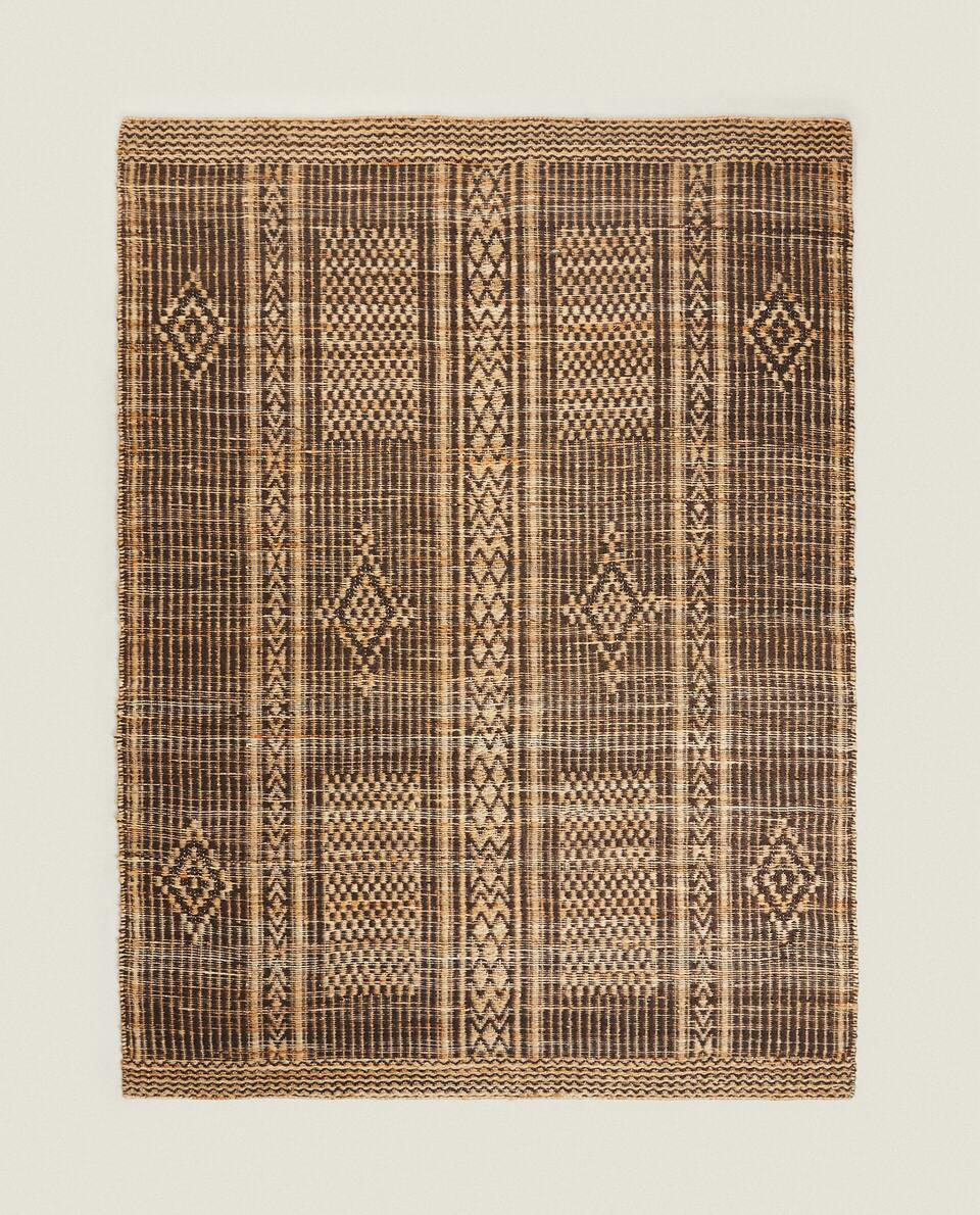 JUTE AND COTTON RUG