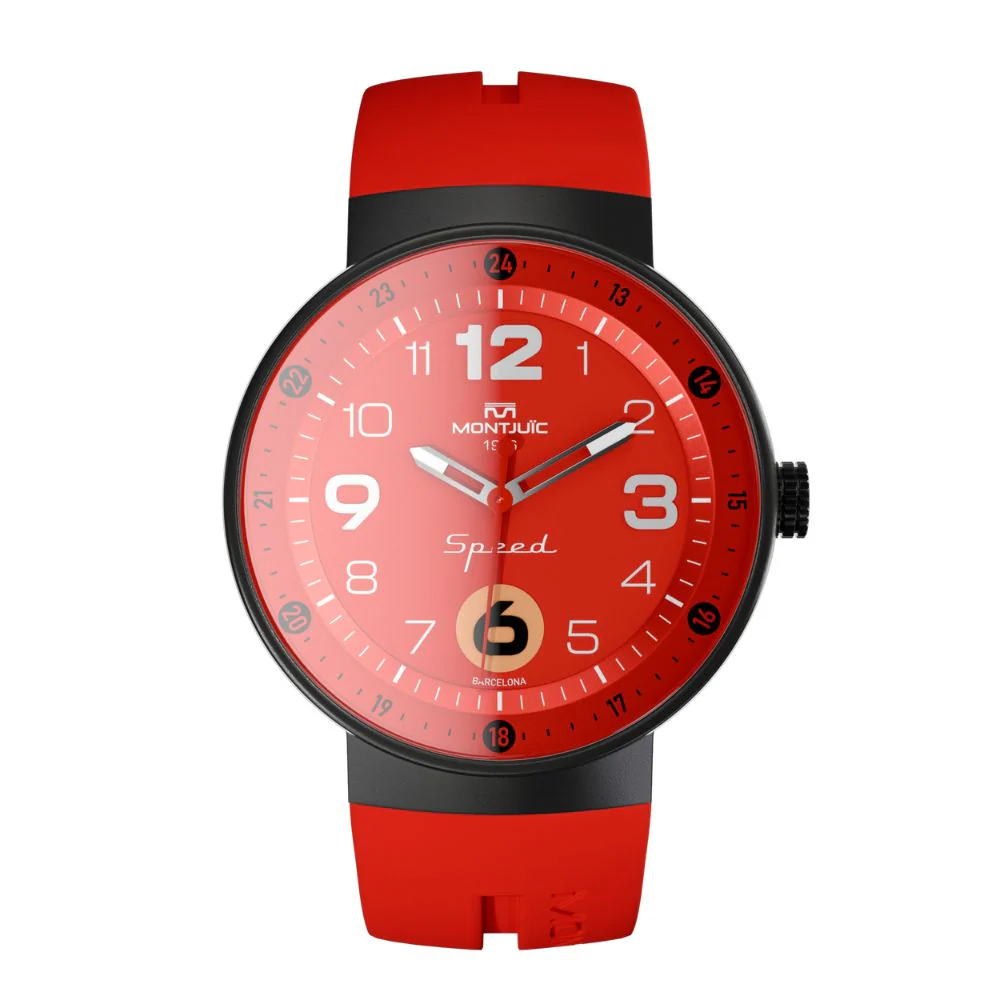 Zegarek Montjuïc Speed Red Maranello - MJ1.1510.B