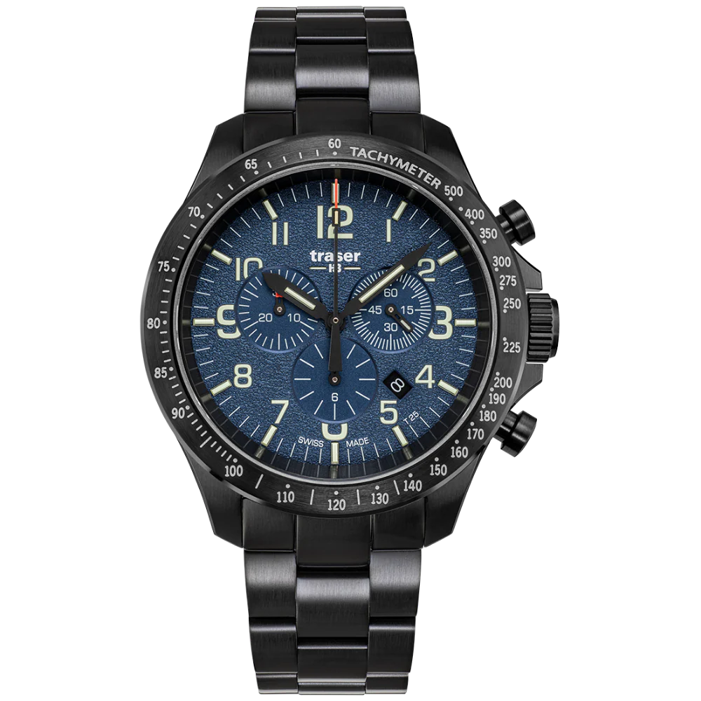 Zegarek męski Traser P67 Officer Pro Chronograph Blue - 109462