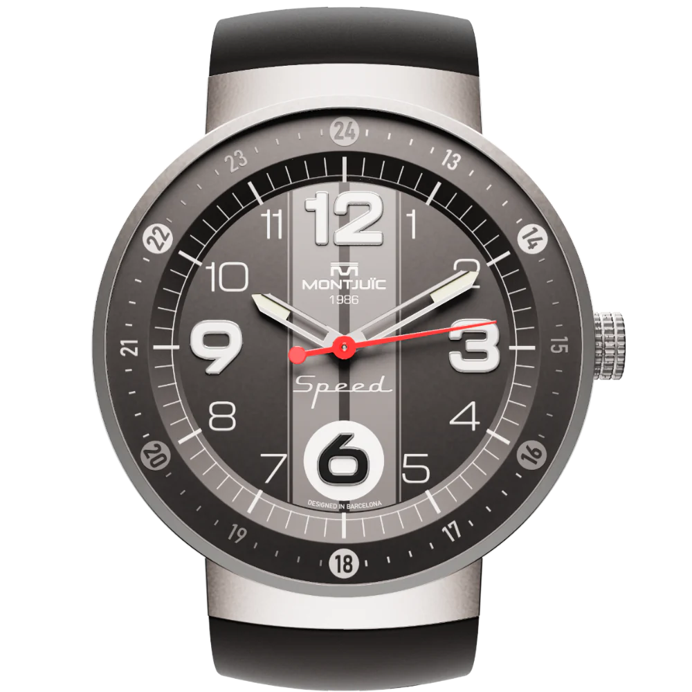 Zegarek Montjuïc Speed Sport Grey Stripes SS - MJ1.0903.S