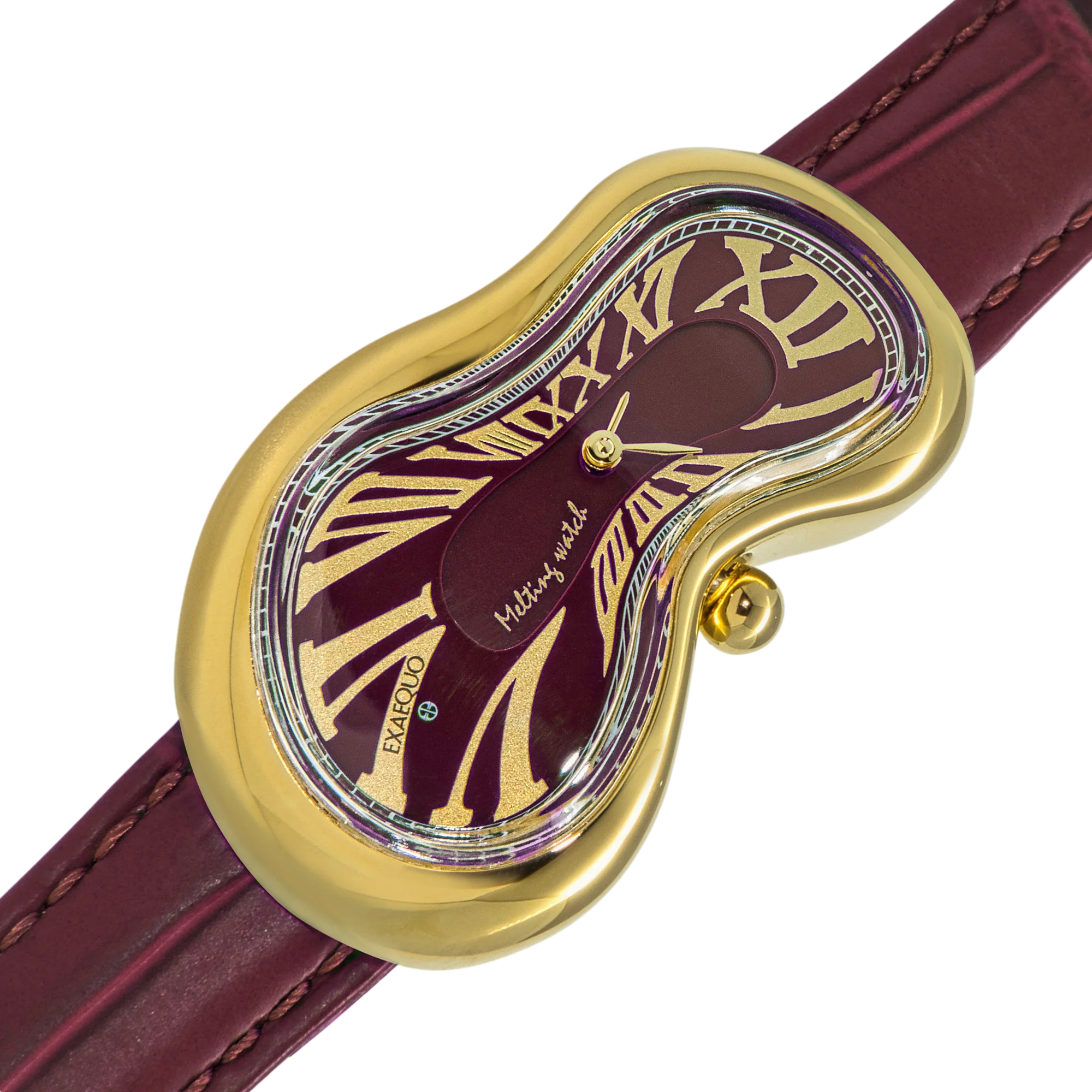 Zegarek Exaequo Melting Watch Gold Red - EX0002.0006