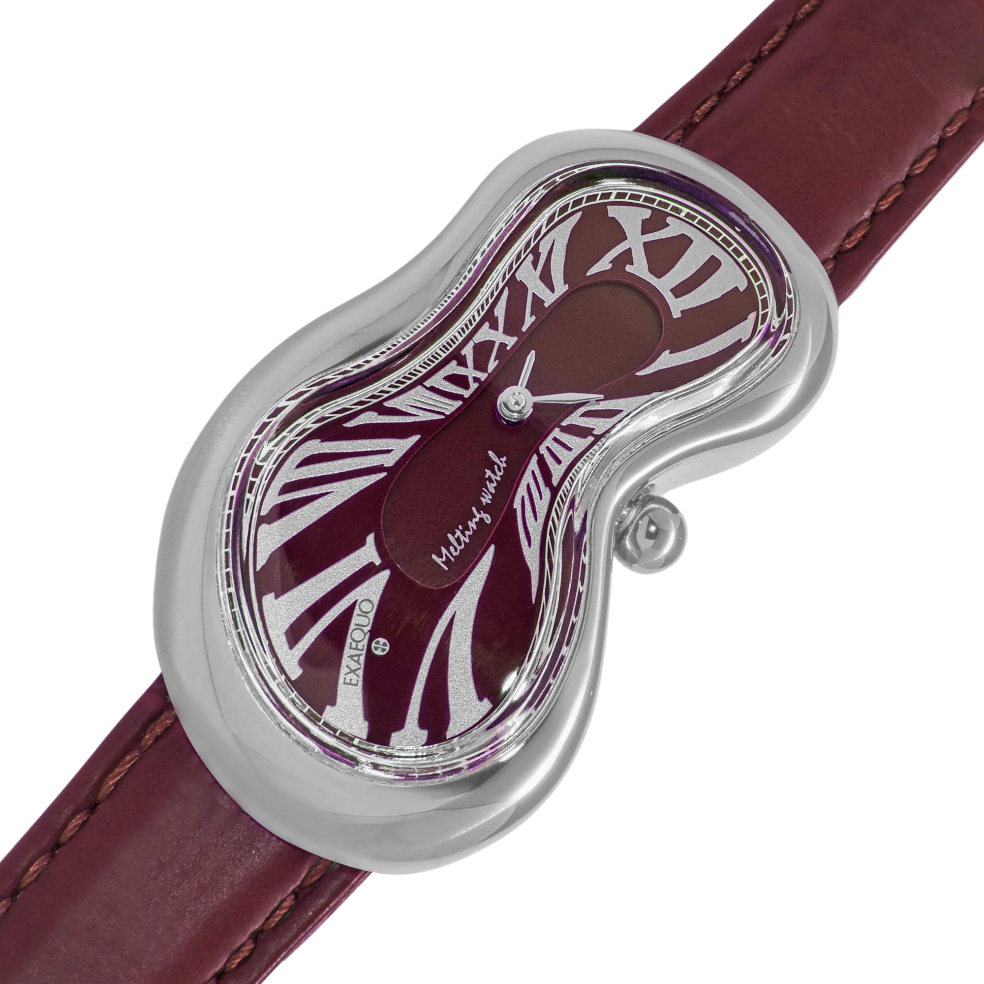 Zegarek Exaequo Melting Watch Silver Red - EX0001.0006