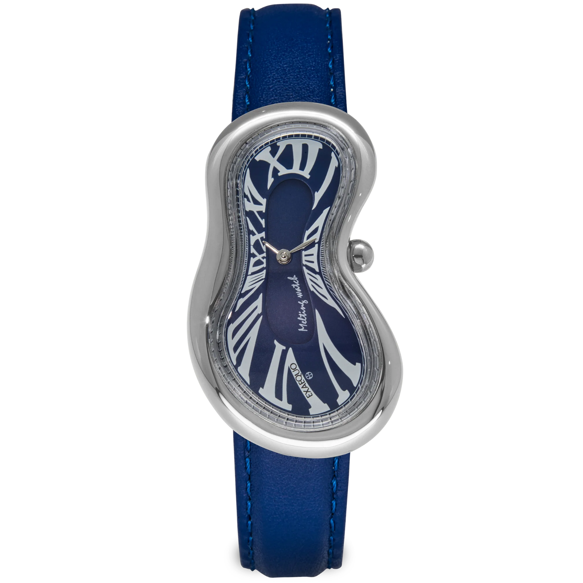 Zegarek Exaequo Melting Watch Silver Blue - EX0001.0004