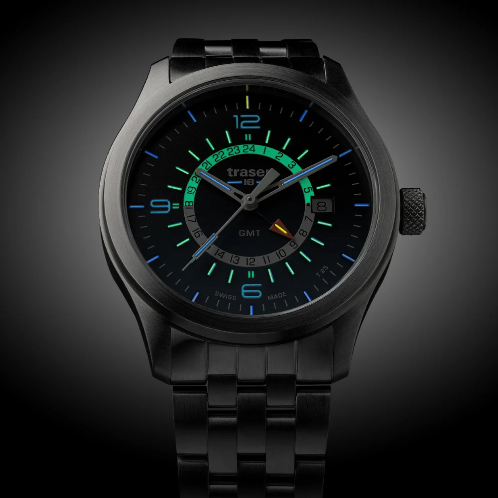 Zegarek męski Traser P59 Aurora GMT Anthracite - 107232