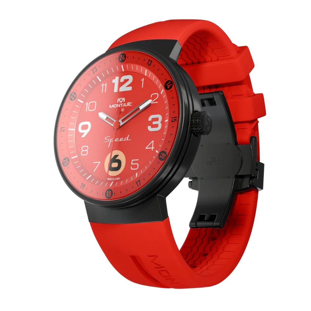 Zegarek Montjuïc Speed Red Maranello - MJ1.1510.B