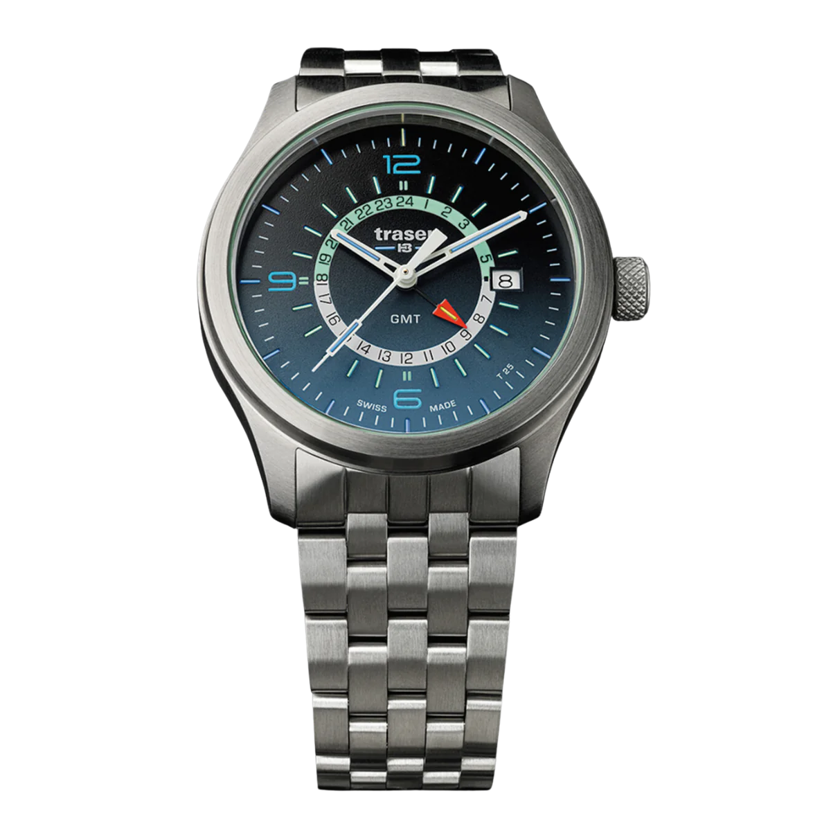 Zegarek męski Traser P59 Aurora GMT Blue - 107036