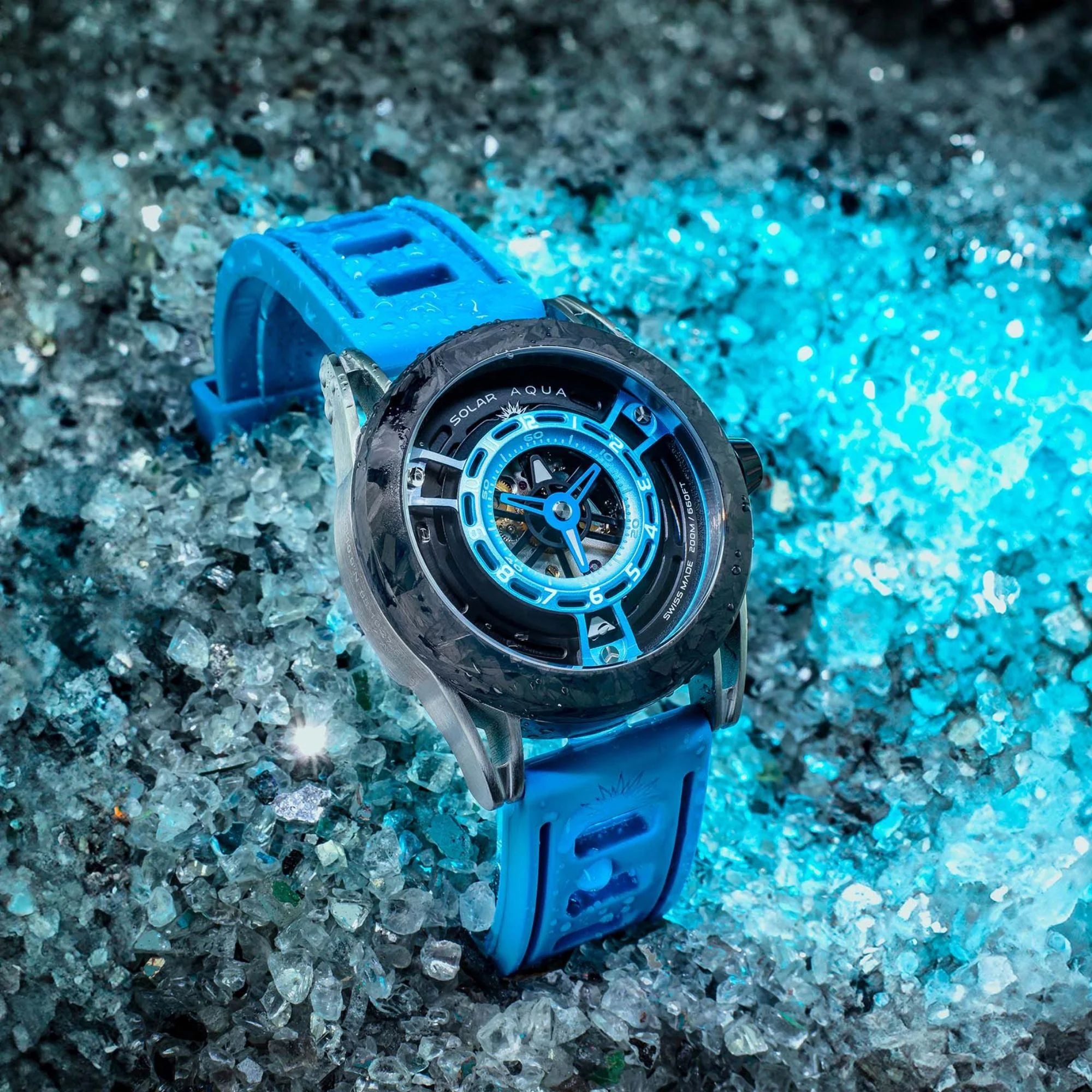 Zegarek Solar Aqua Agard Light Blue - SA 0040.0023
