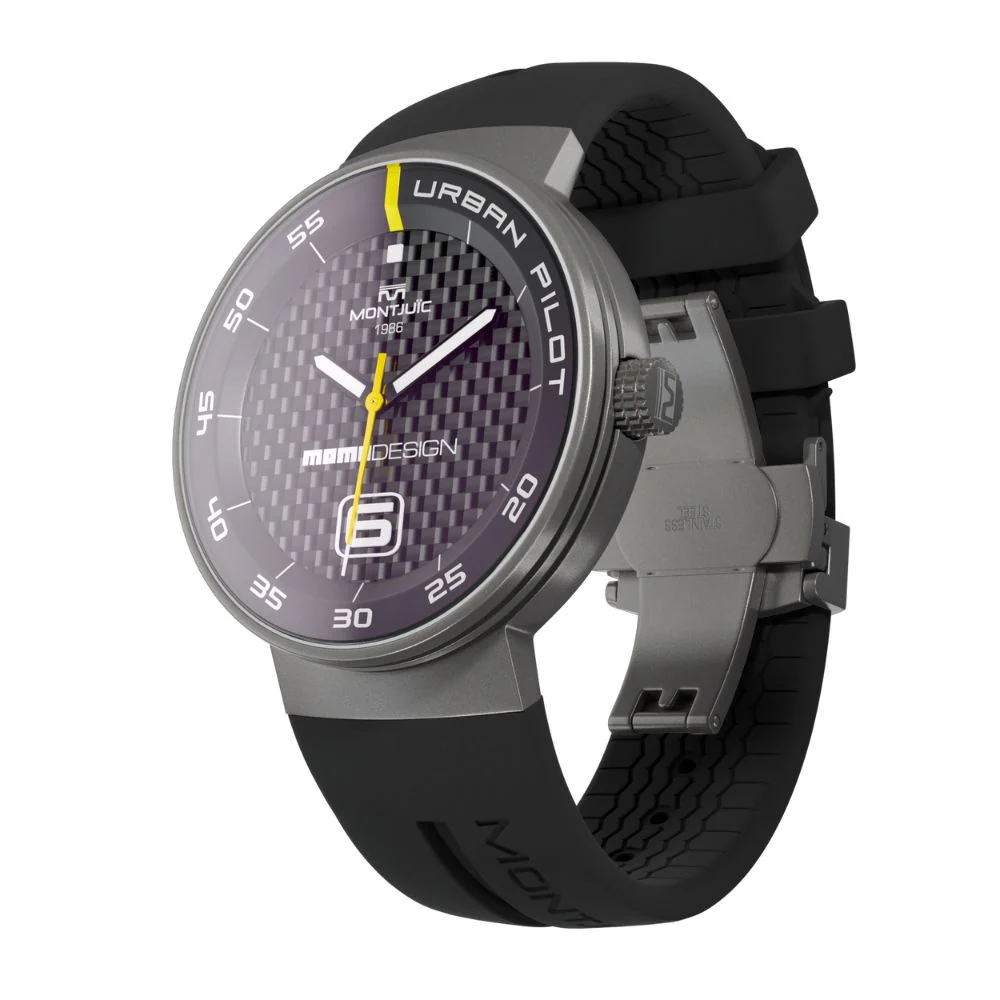Zegarek Montjuïc Speed Urban Pilot SS Limited Edition - MJ1.2015MOMO.S