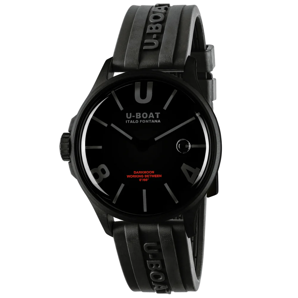 Zegarek U-BOAT Darkmoon 40 mm Black PVD - 9545