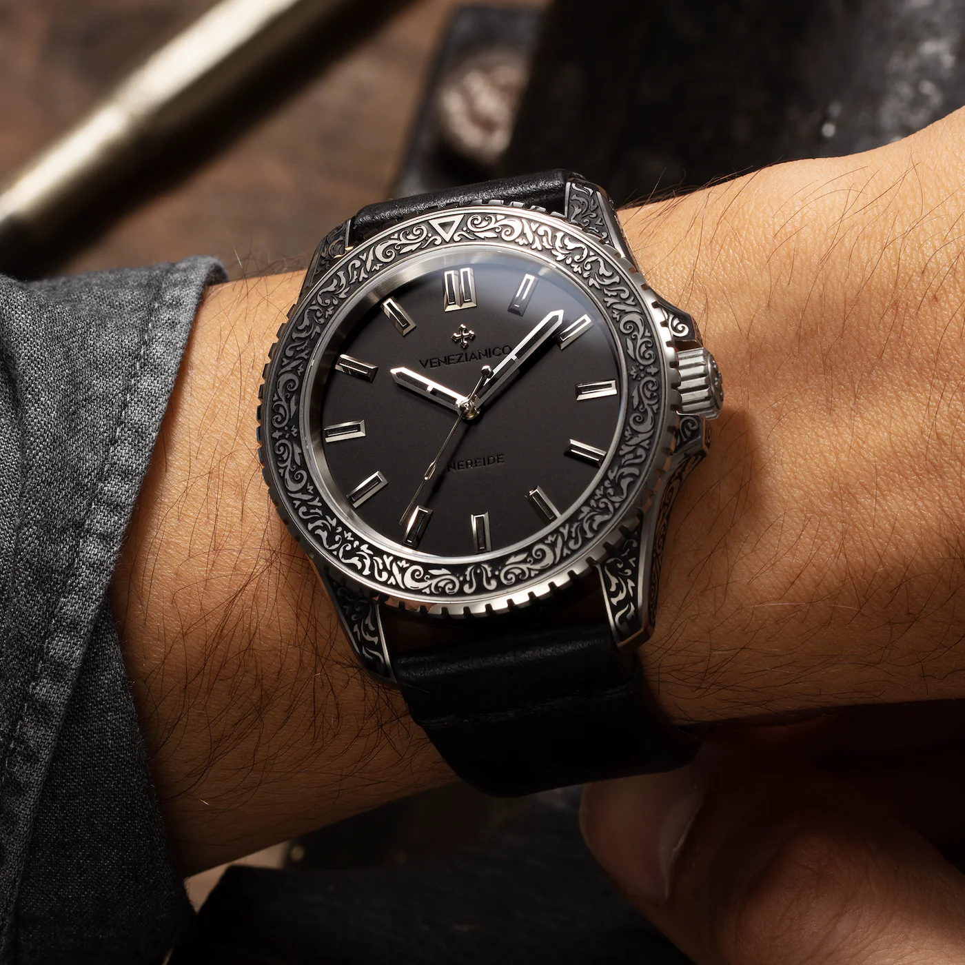 Zegarek męski Venezianico Nereide Acquaforte - 3921520