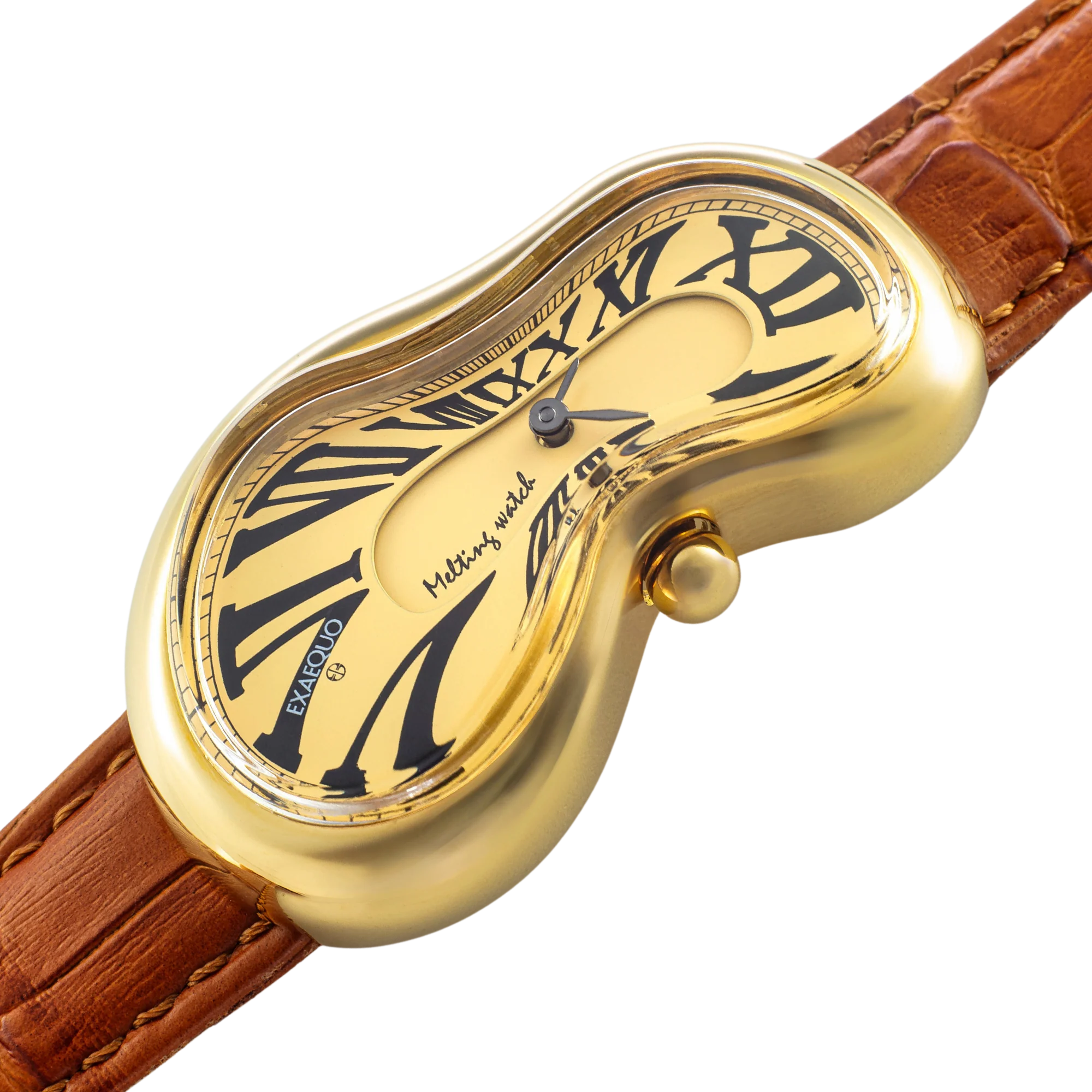 Zegarek Exaequo Melting Watch Gold Gold - EX0002.0003