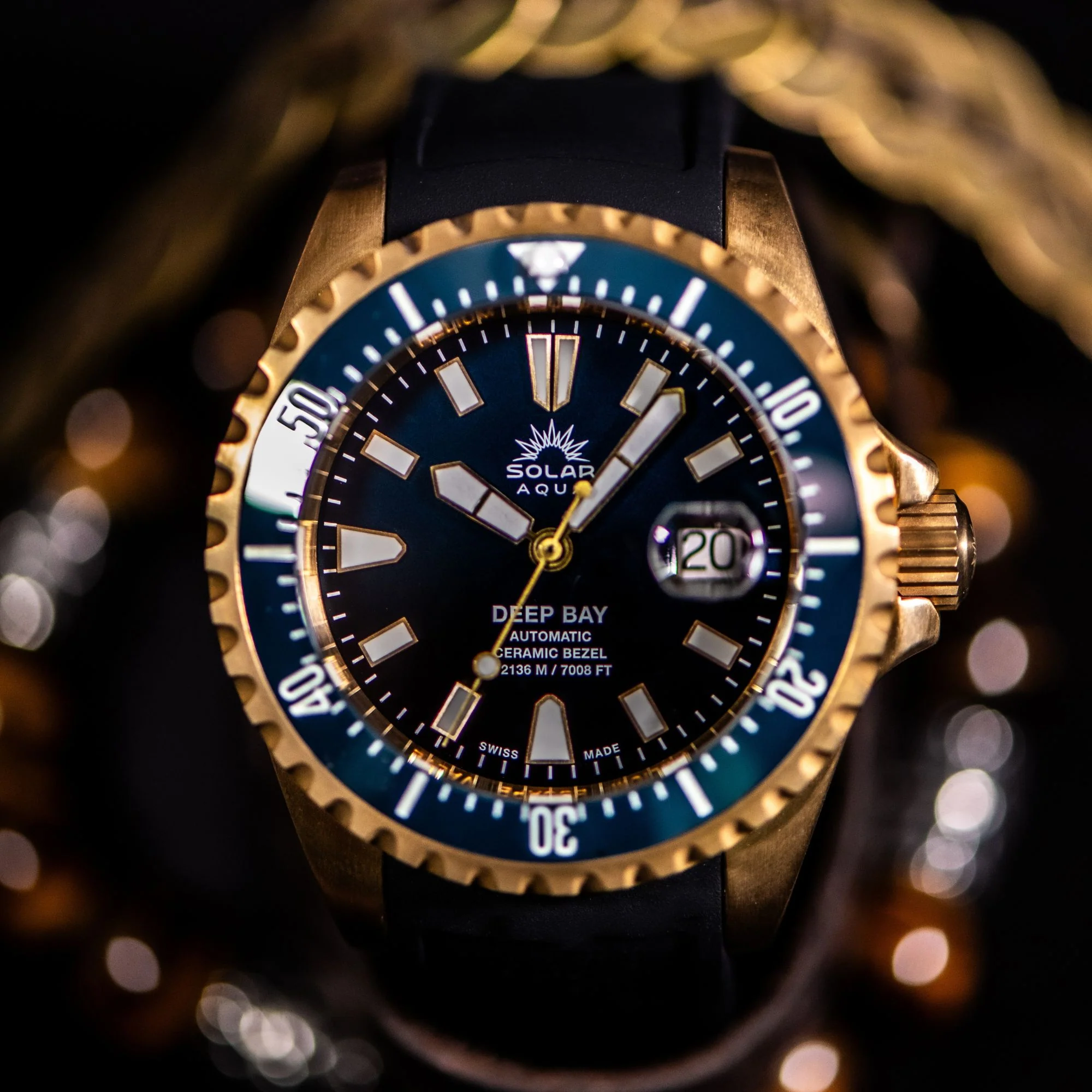 Zegarek Solar Aqua Deep Bay - SA0030.0004