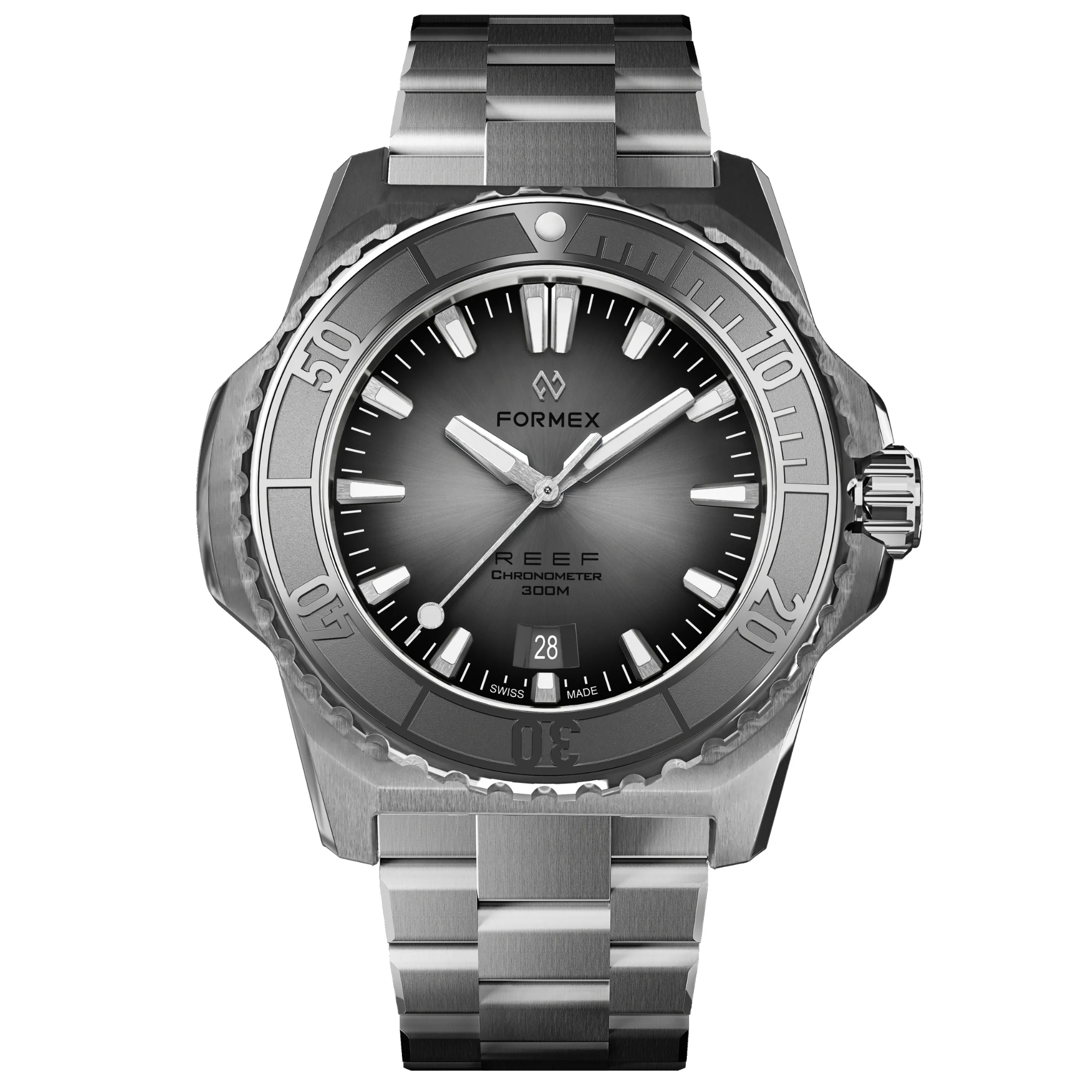 Zegarek FORMEX Reef Silver 42 COSC - 2200.1.6341.100
