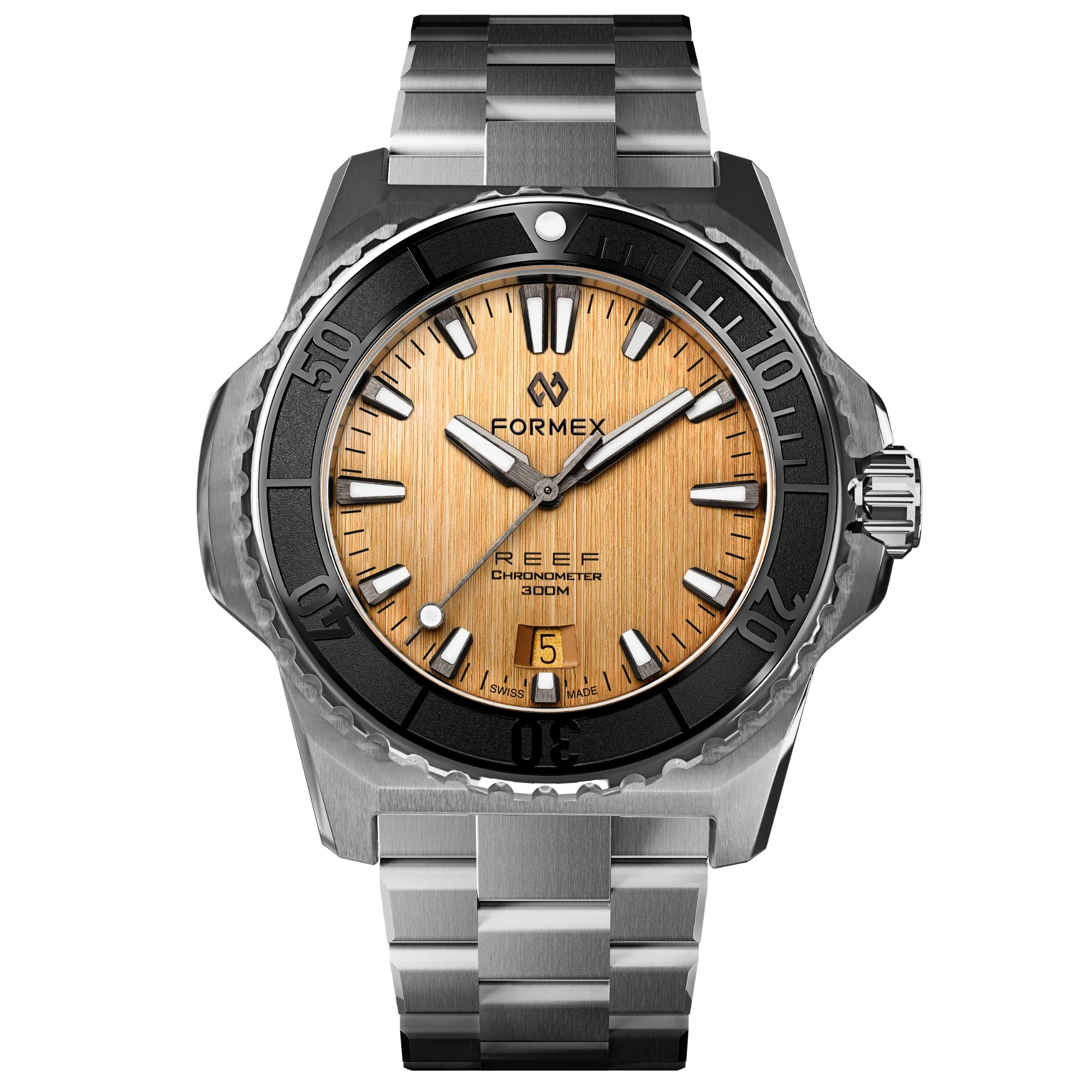 Zegarek FORMEX Reef Radiant Bronze 42 COSC - 2200.1.6382.100