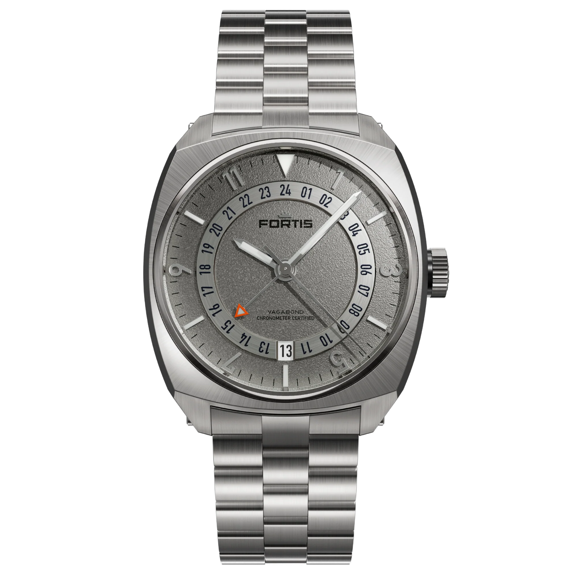 Zegarek Fortis Vagabond V-40 Stormy COSC - F6660000