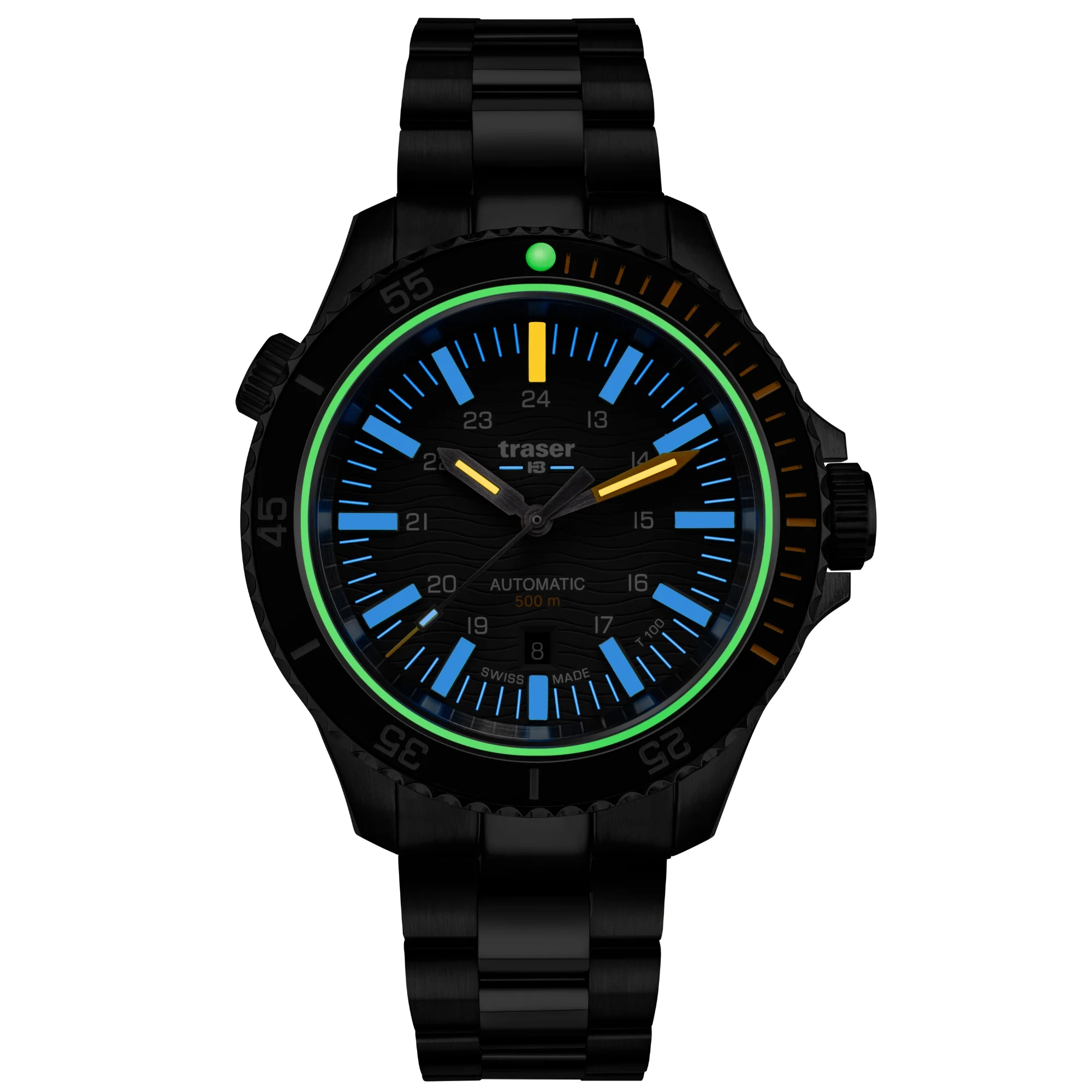 Zegarek męski Traser P67 Diver Automatic T100 Grey - 110332