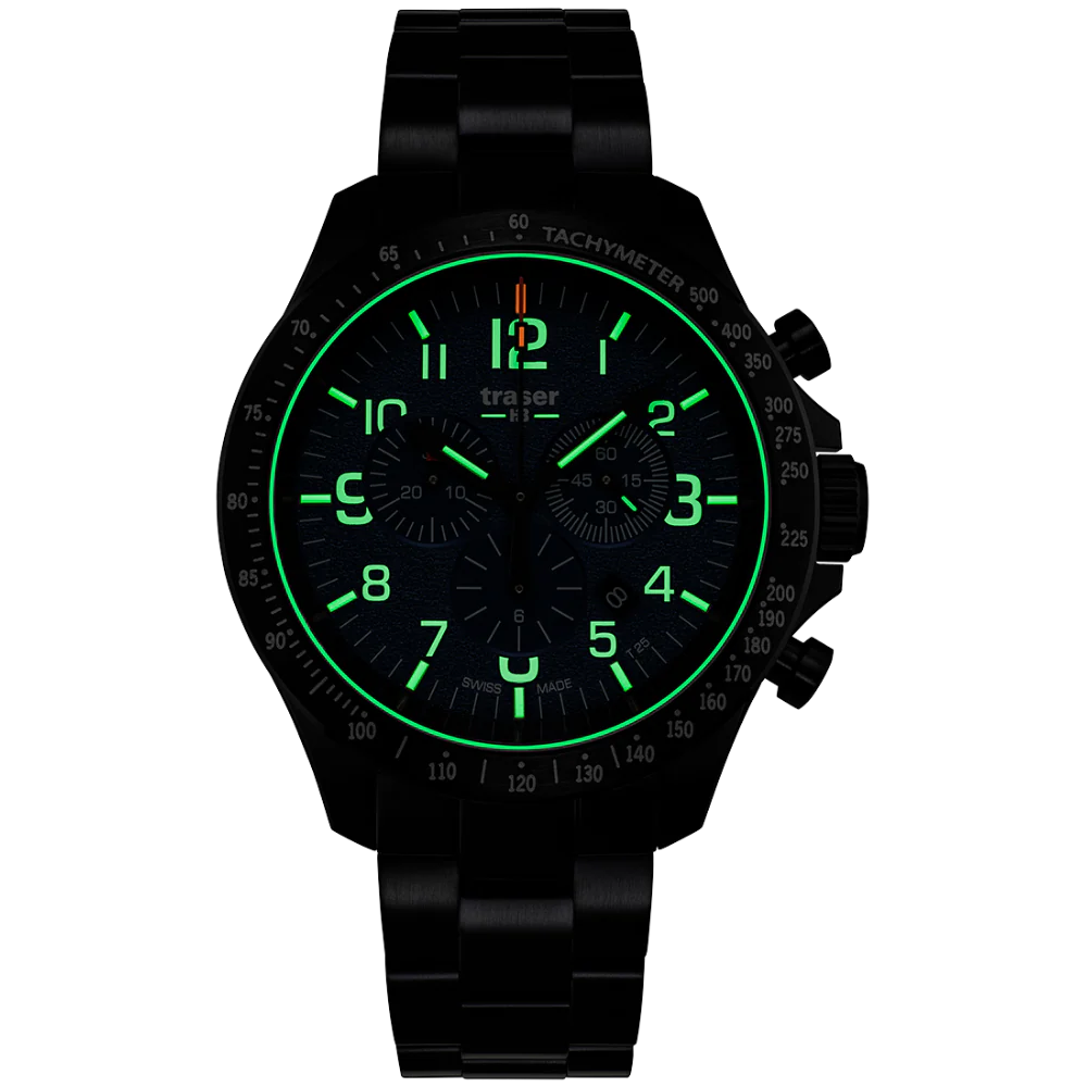 Zegarek męski Traser P67 Officer Pro Chronograph Blue - 109462
