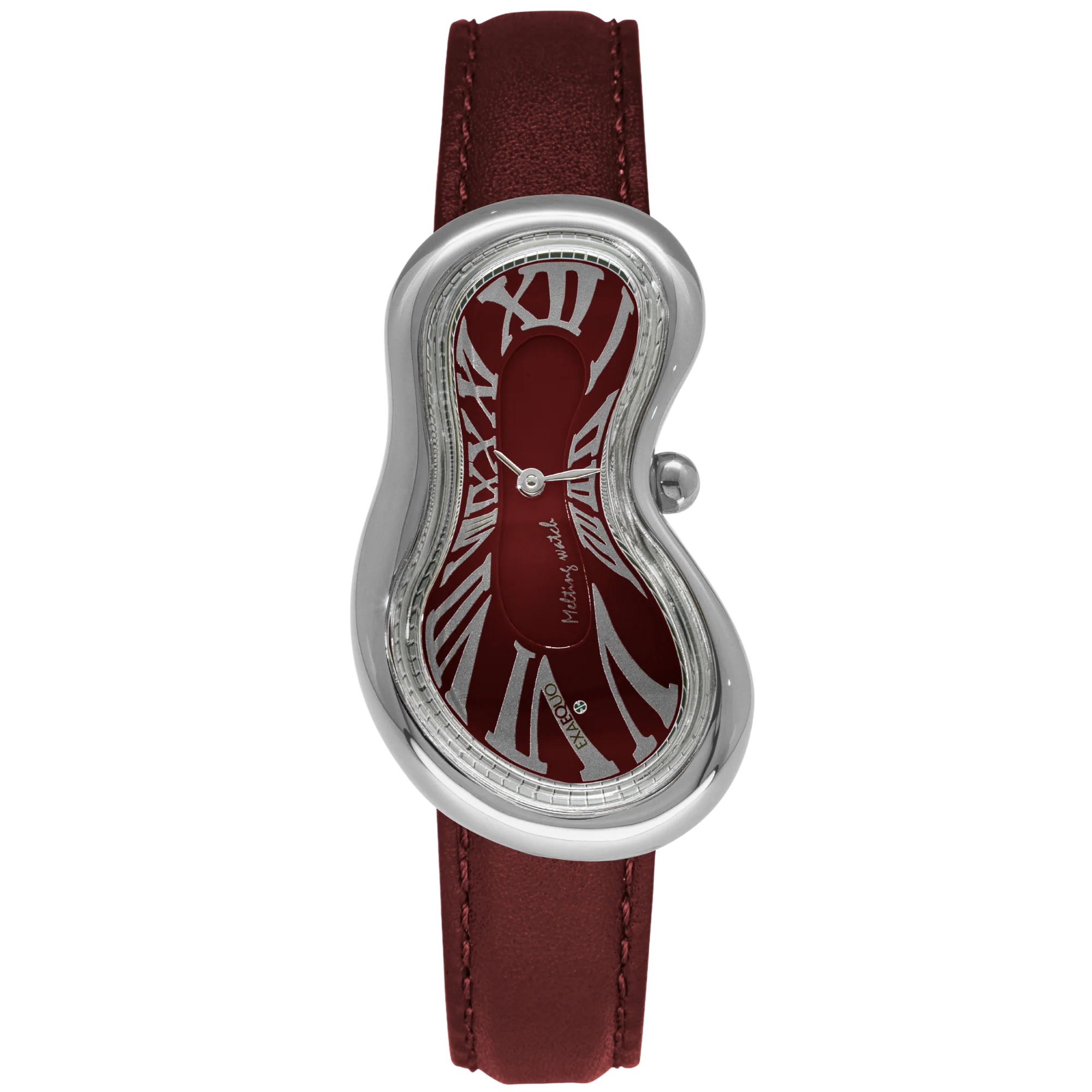Zegarek Exaequo Melting Watch Silver Red - EX0001.0006