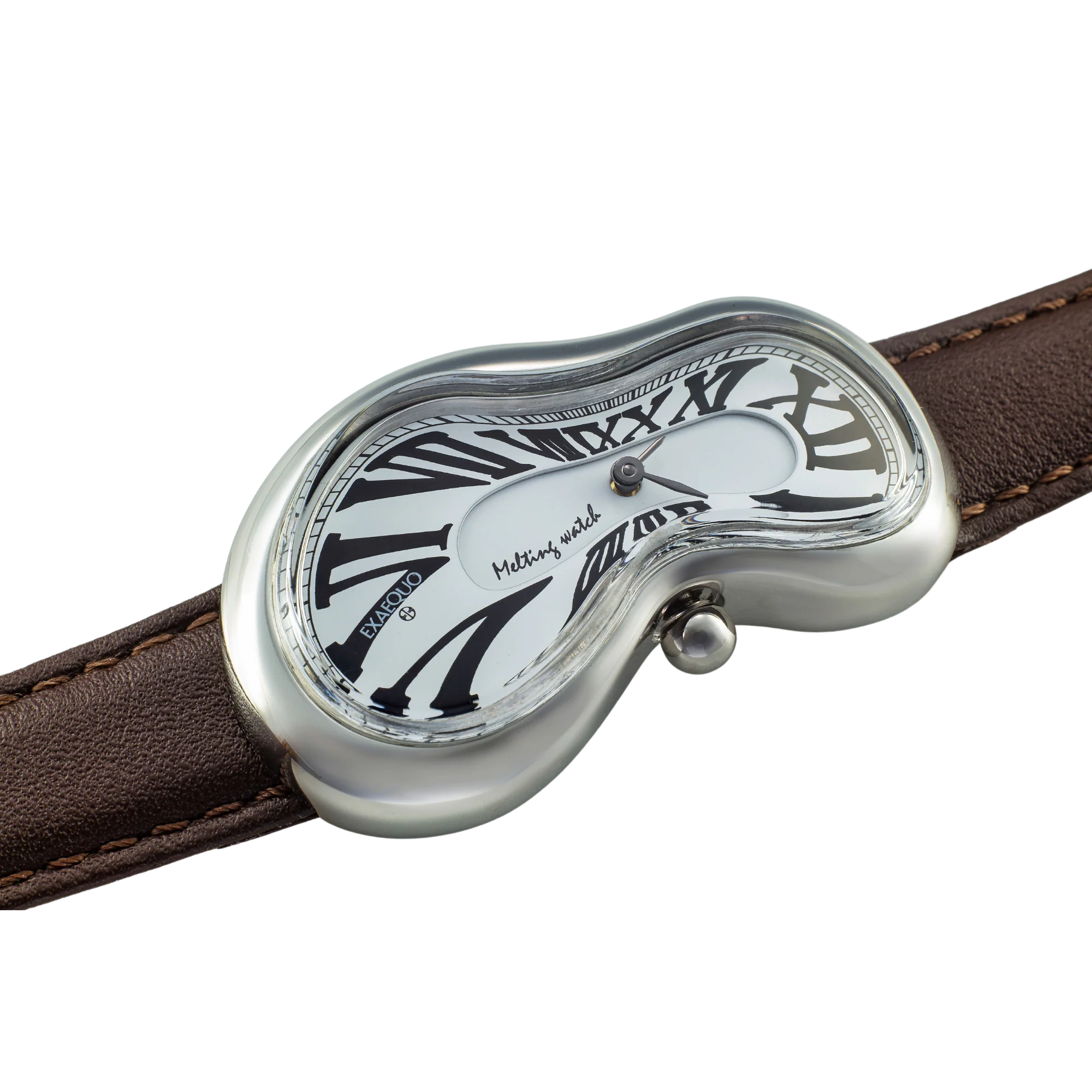 Zegarek Exaequo Melting Watch Silver White - EX0001.0002