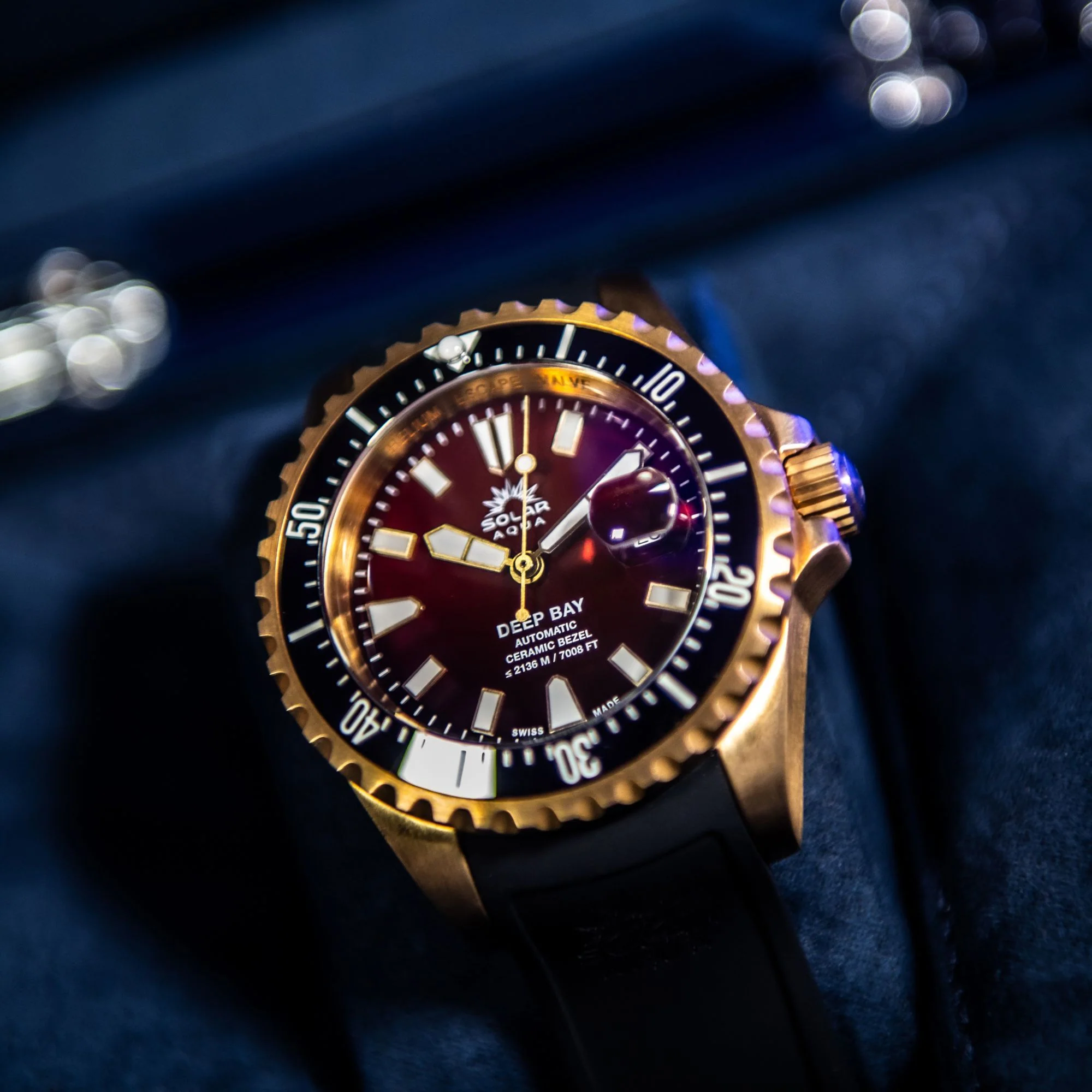 Zegarek Solar Aqua Deep Bay - SA0030.0002