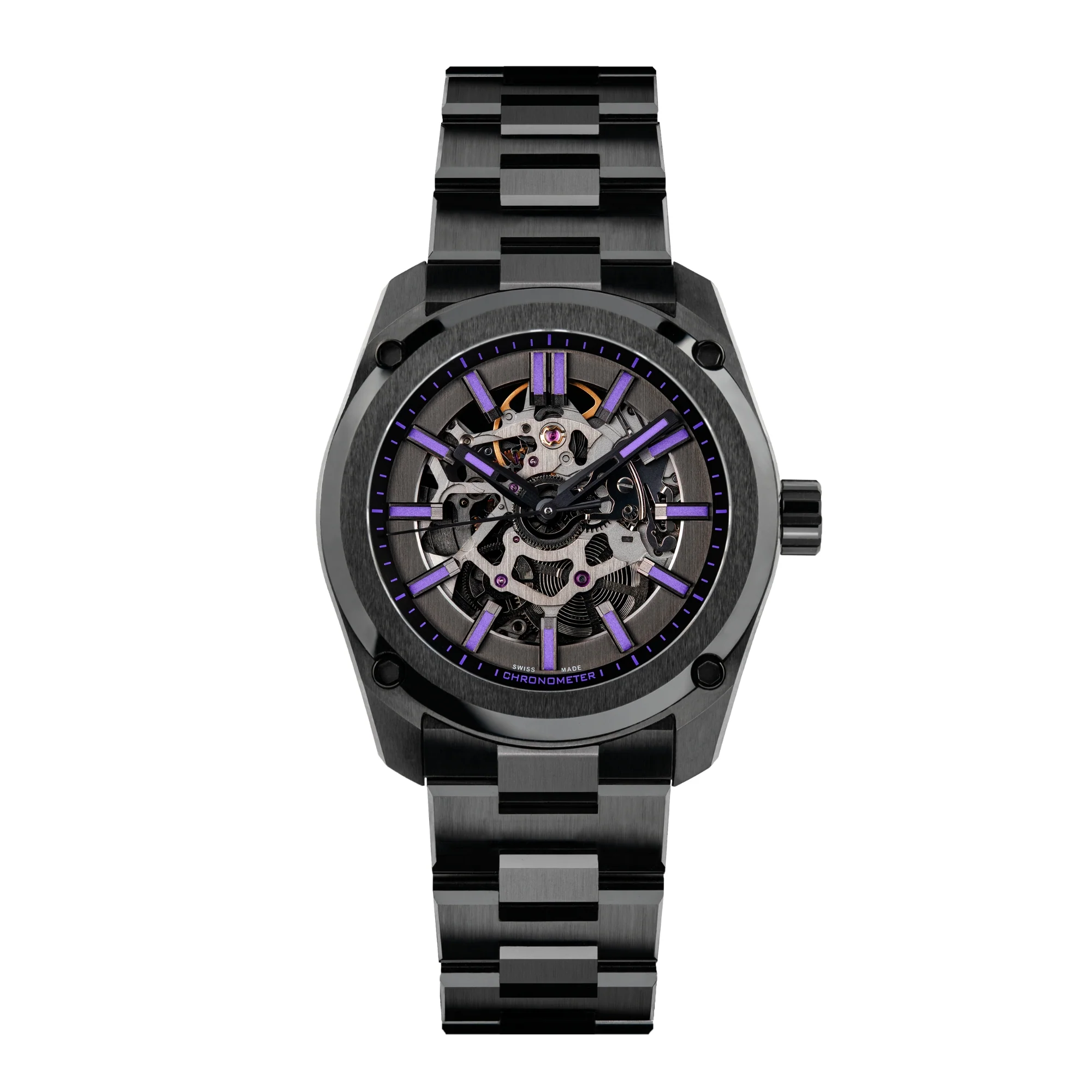 Zegarek FORMEX Essence Ceramica Stradale Viola Limited Edition COSC - 0336.9.6027.410