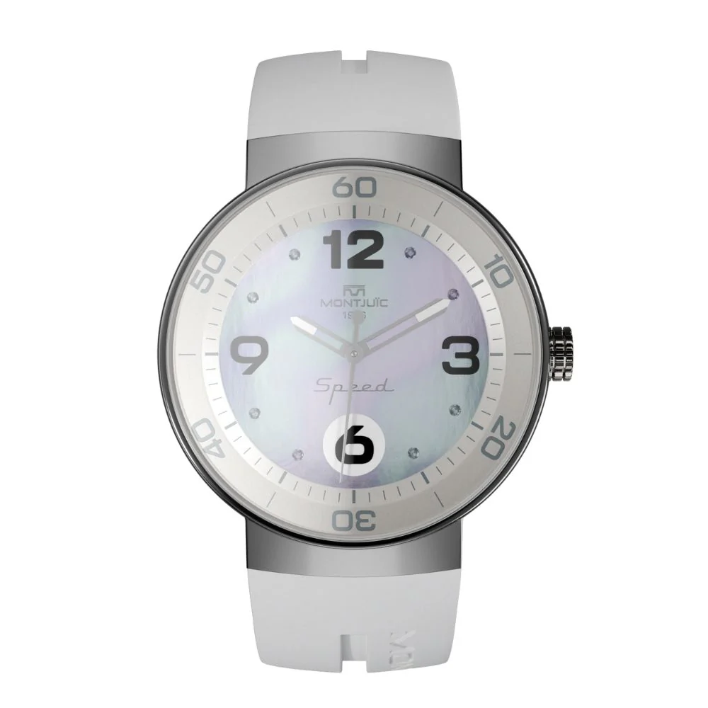 Zegarek Montjuïc Speed Lella White Diamonds - MJ1.1914.P