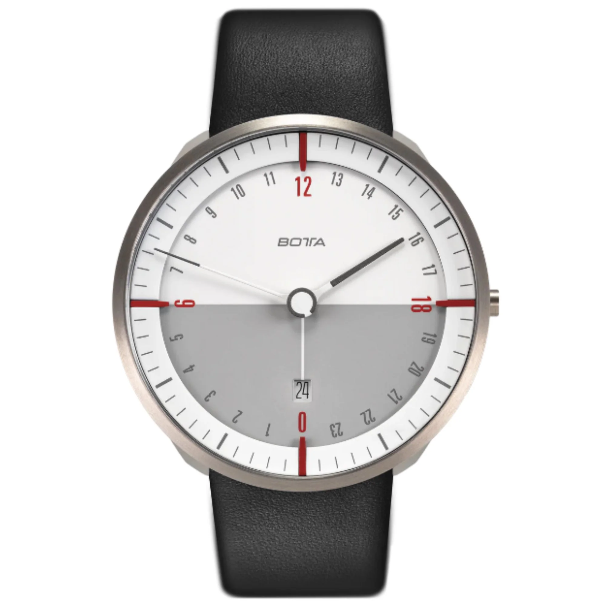 Zegarek BOTTA Design TRES 24 Quartz White-Red 40 mm